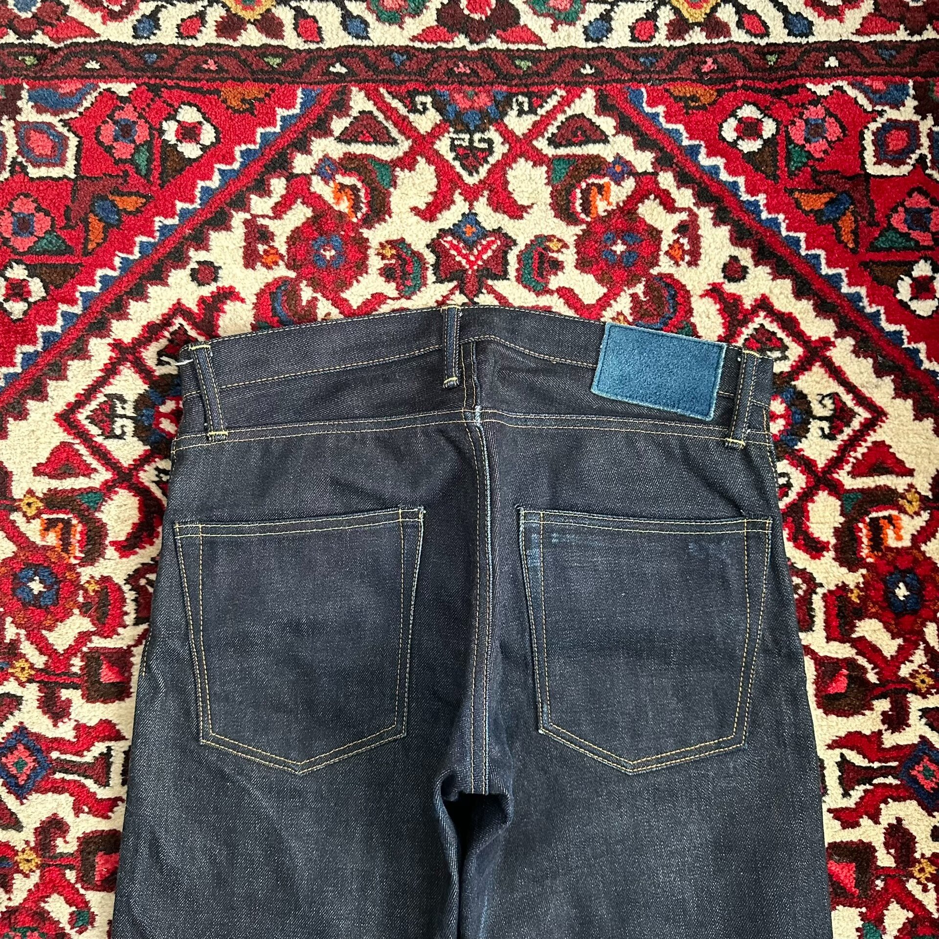 visvim 20AW 10R Raw Denim Jeans — back