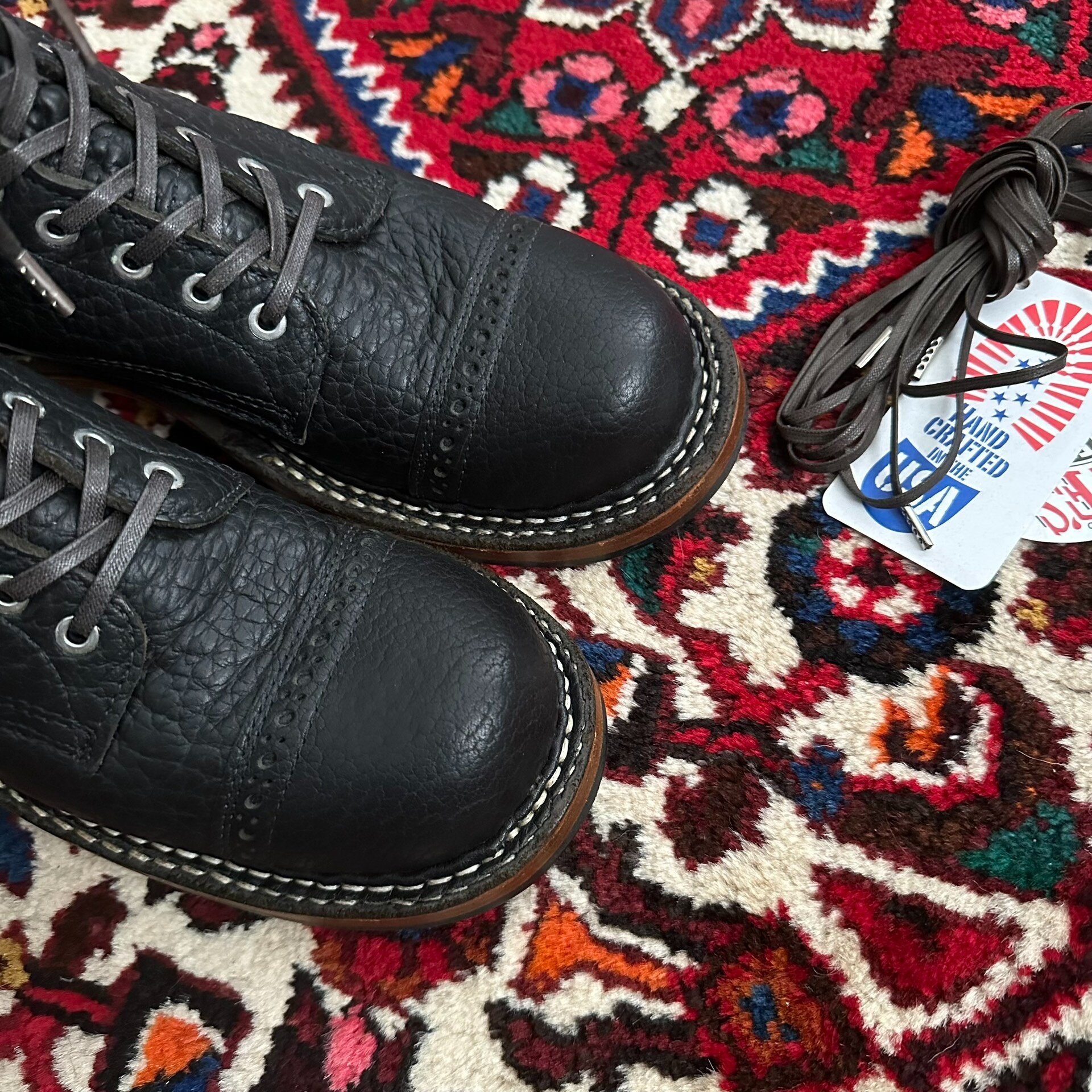 Whites Smoke Jumper Boots — label