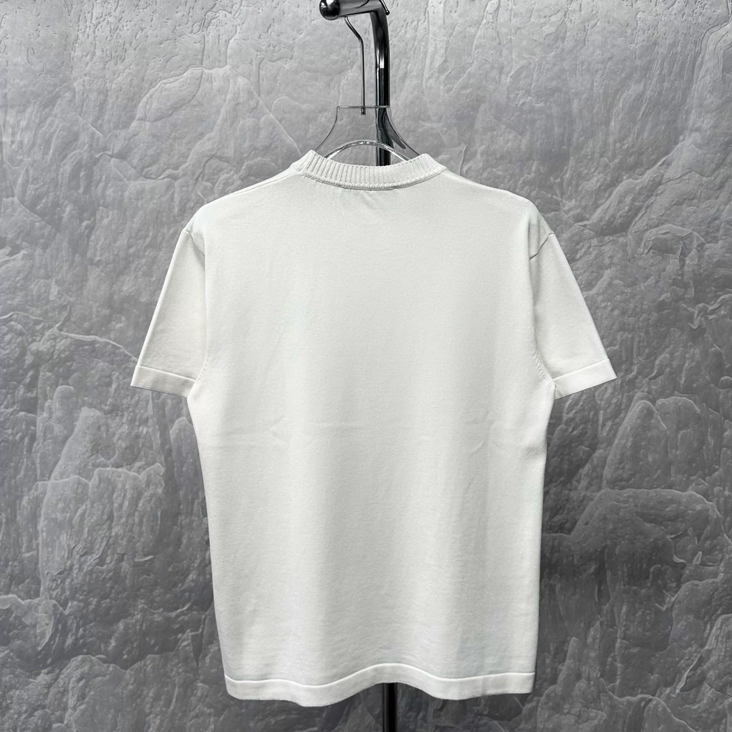 Louis Vuitton SS24 Pin Letter Embroidery Knit Tee — back