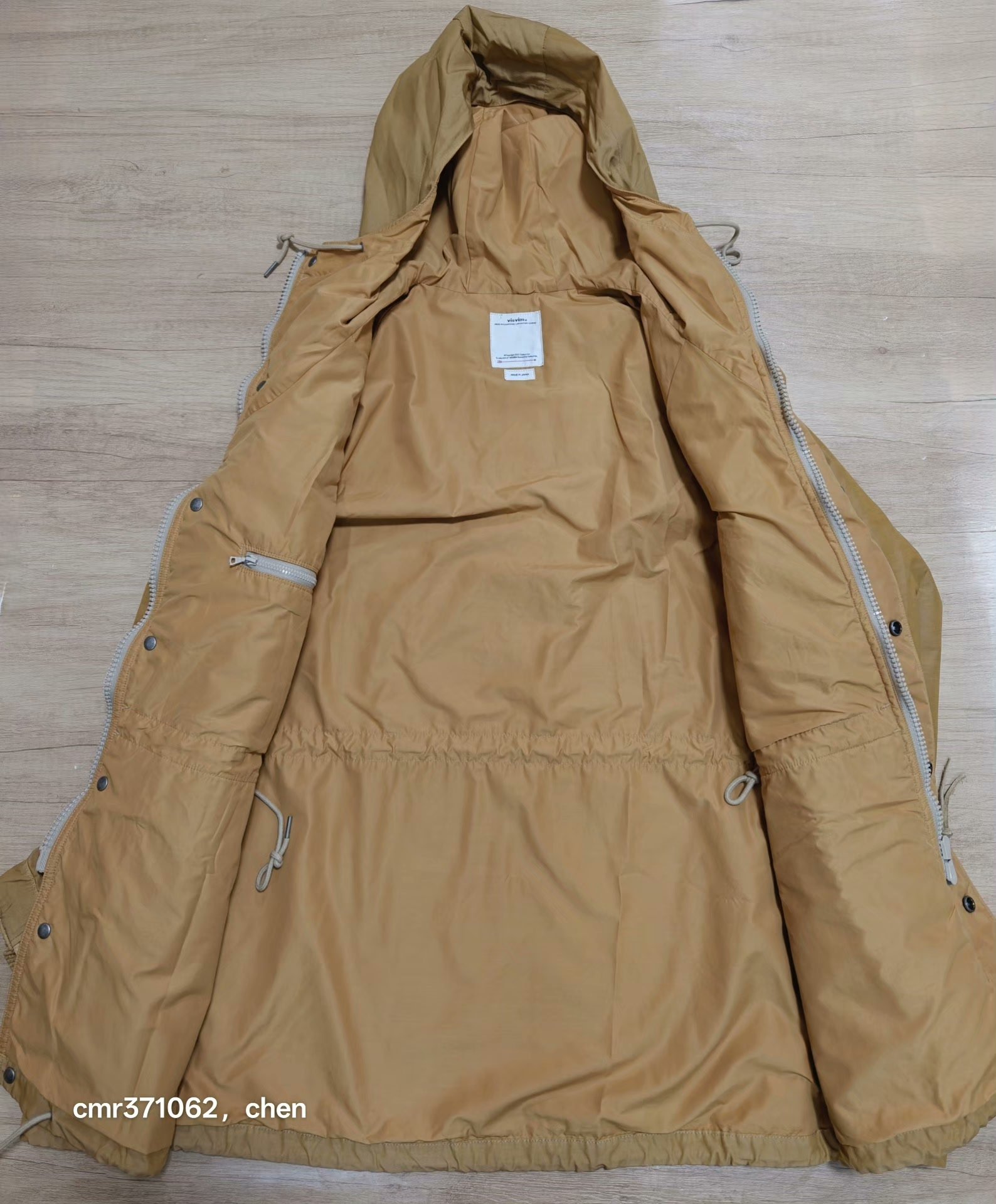 VISVIM 21SS LAKOTA PARKA — label