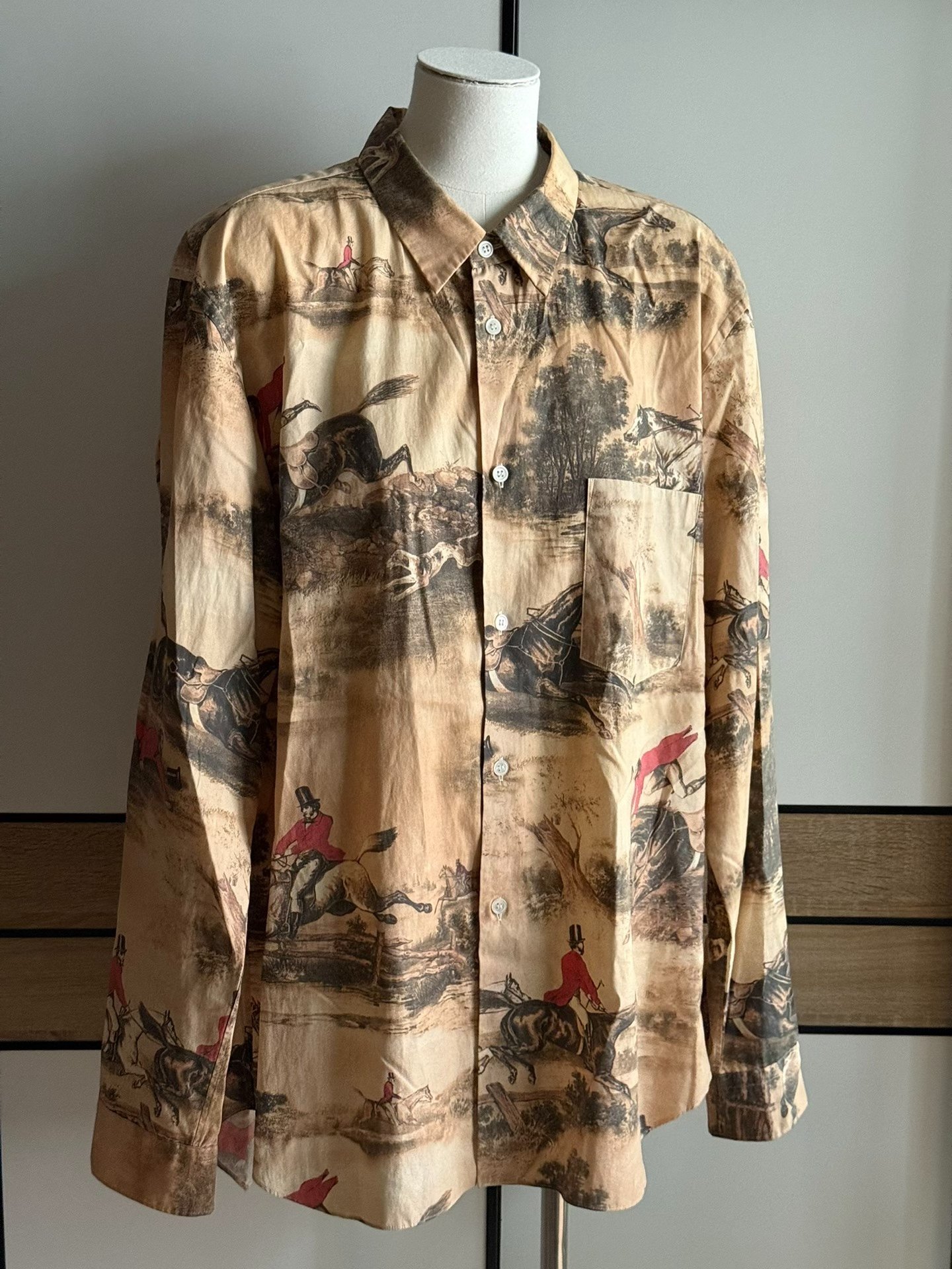COMME des GARÇONS Homme Plus Hunting Print Shirt — front