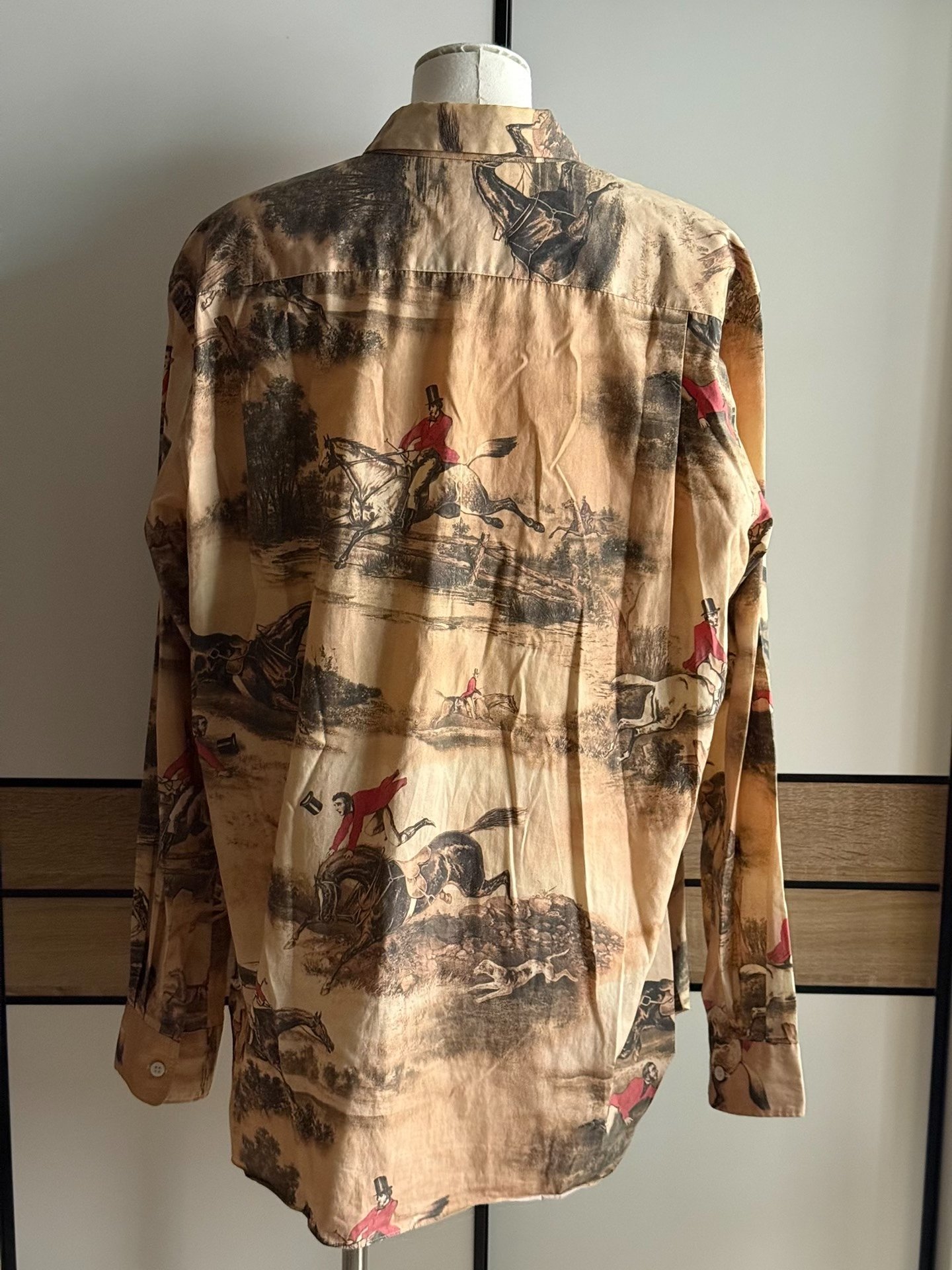 COMME des GARÇONS Homme Plus Hunting Print Shirt — back