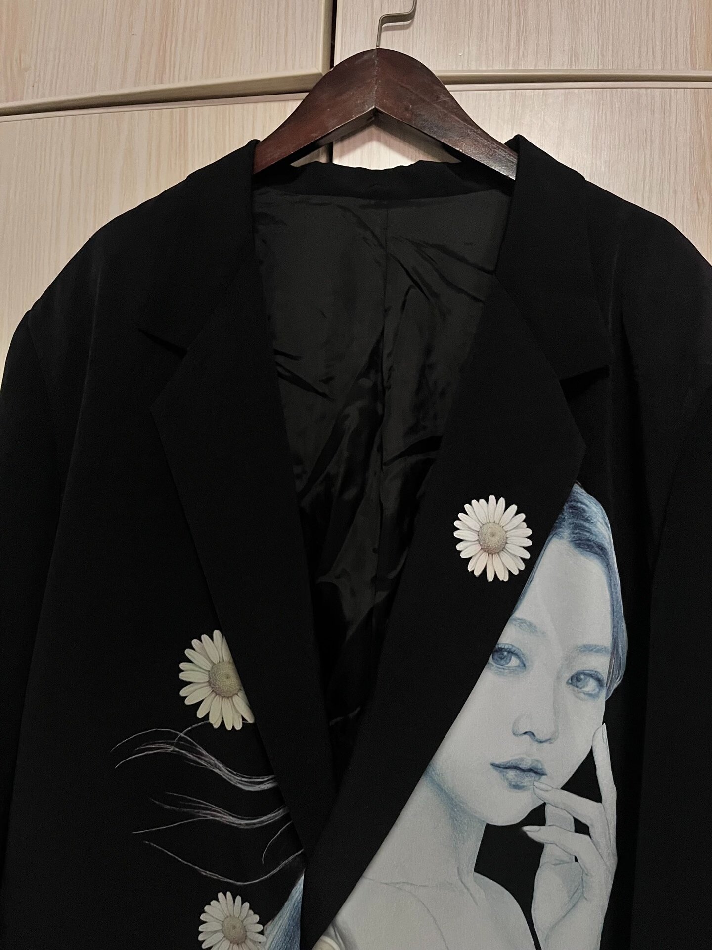 Yohji Yamamoto x Uchida Suzume Blazer — detail