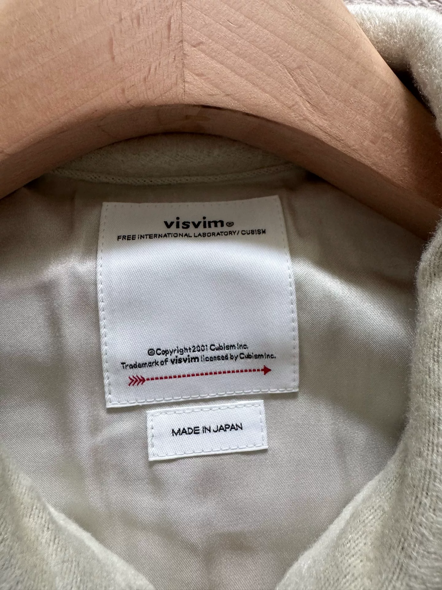 VISVIM 2025AW NORAD Silk Blouson — back