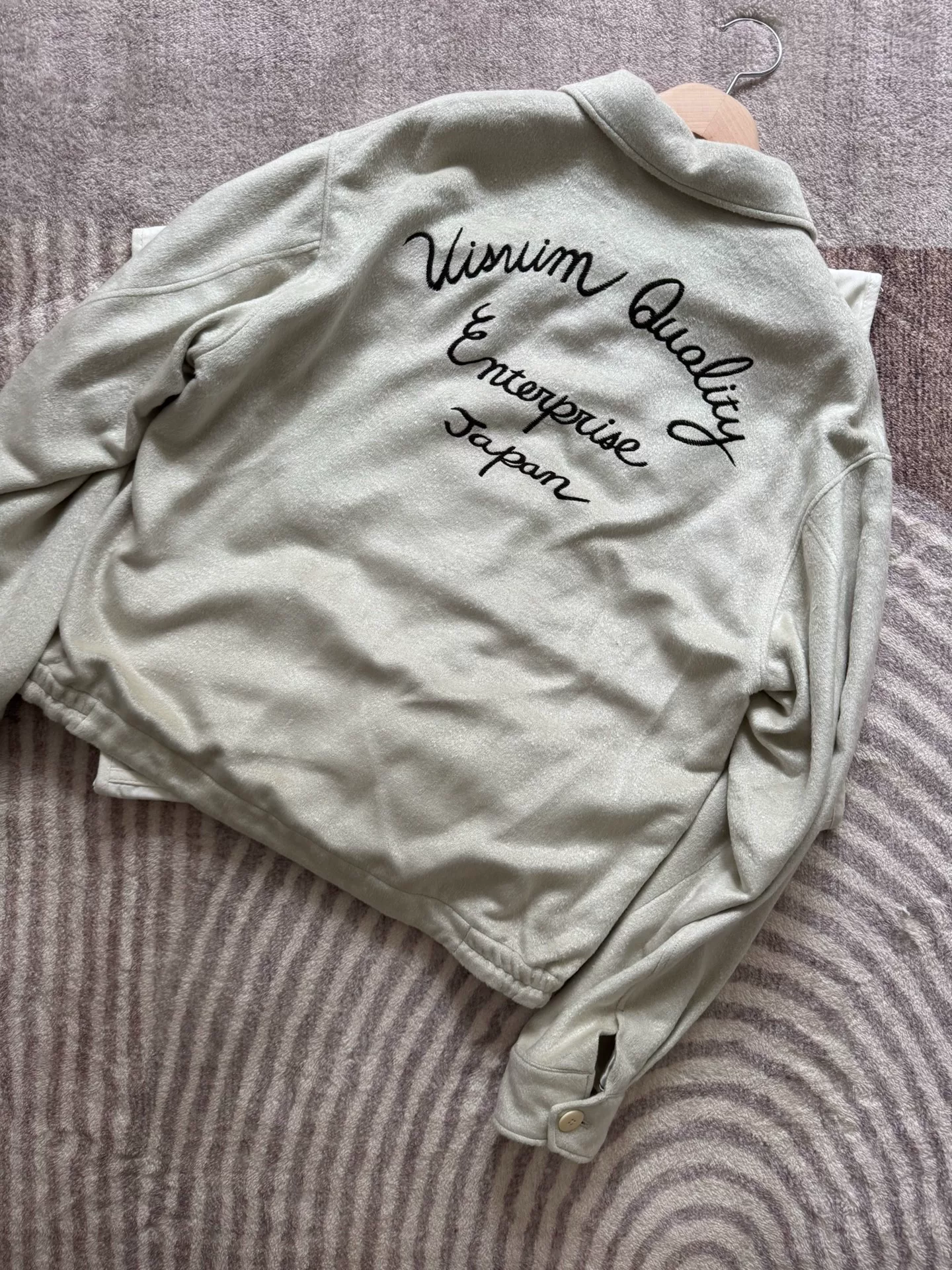 VISVIM 2025AW NORAD Silk Blouson — front