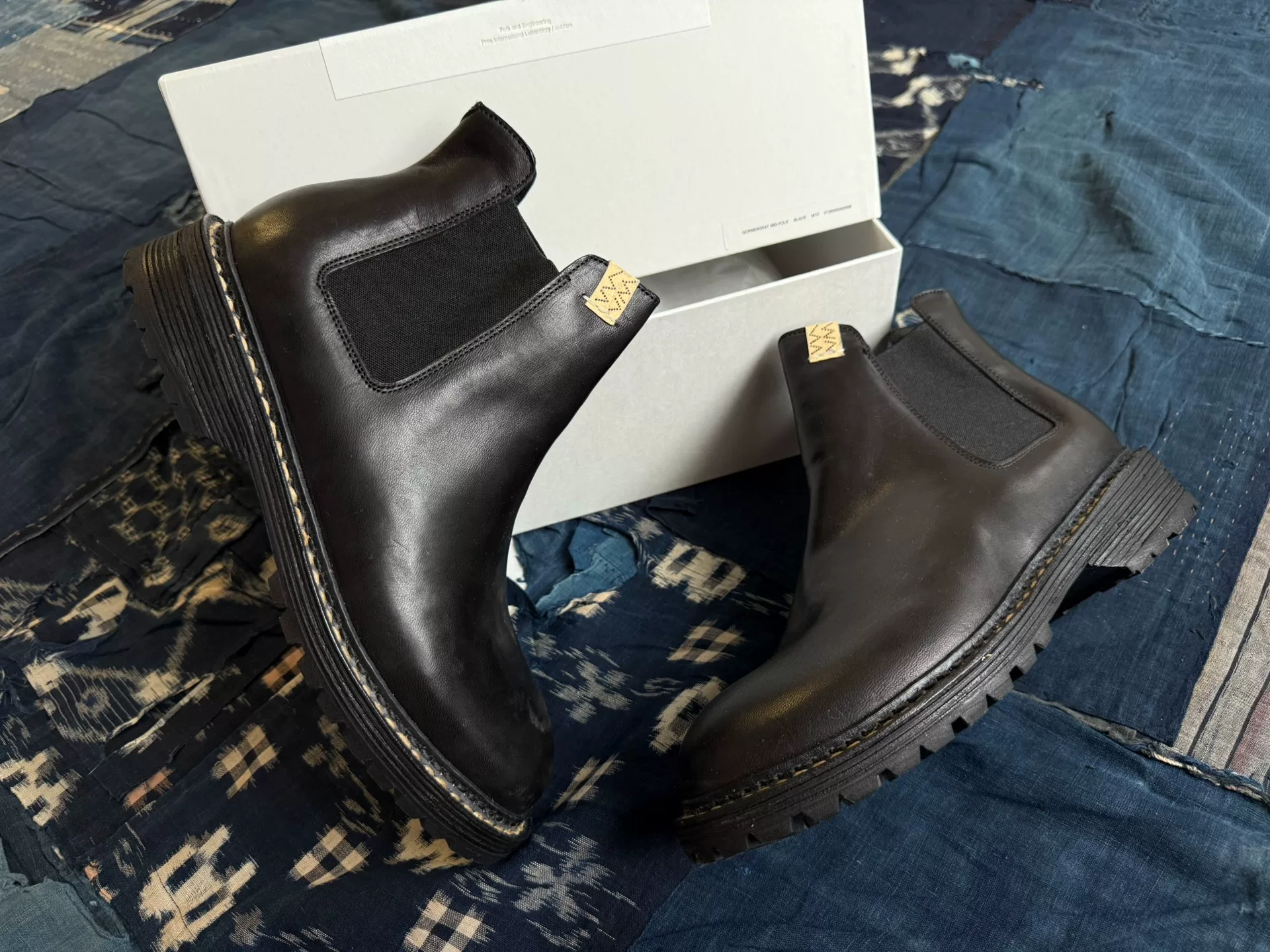 VISVIM 25AW GORNERGRAT MID-FOLK Chelsea Leather Shoes