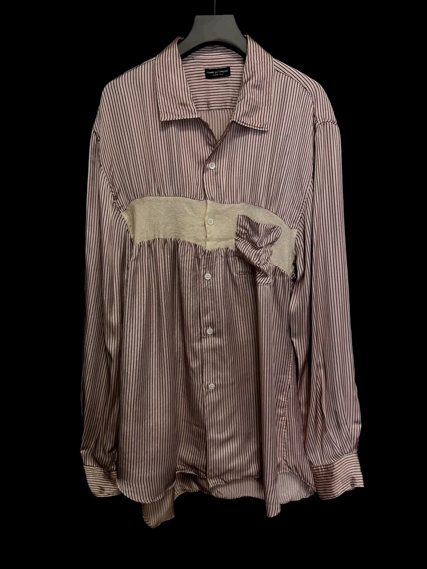 Comme des Garçons 1994 AW Runway Shirt — detail