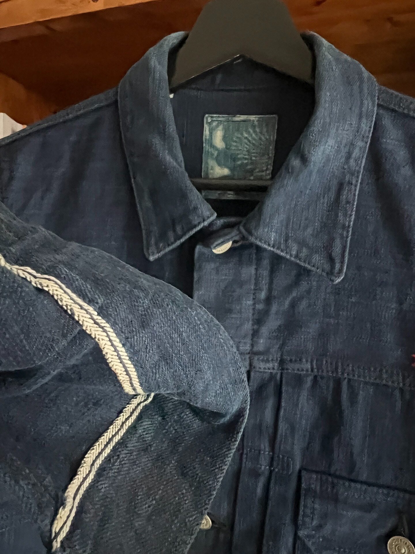 Visvim 2016 Indigo Selvedge Denim Jacket — back