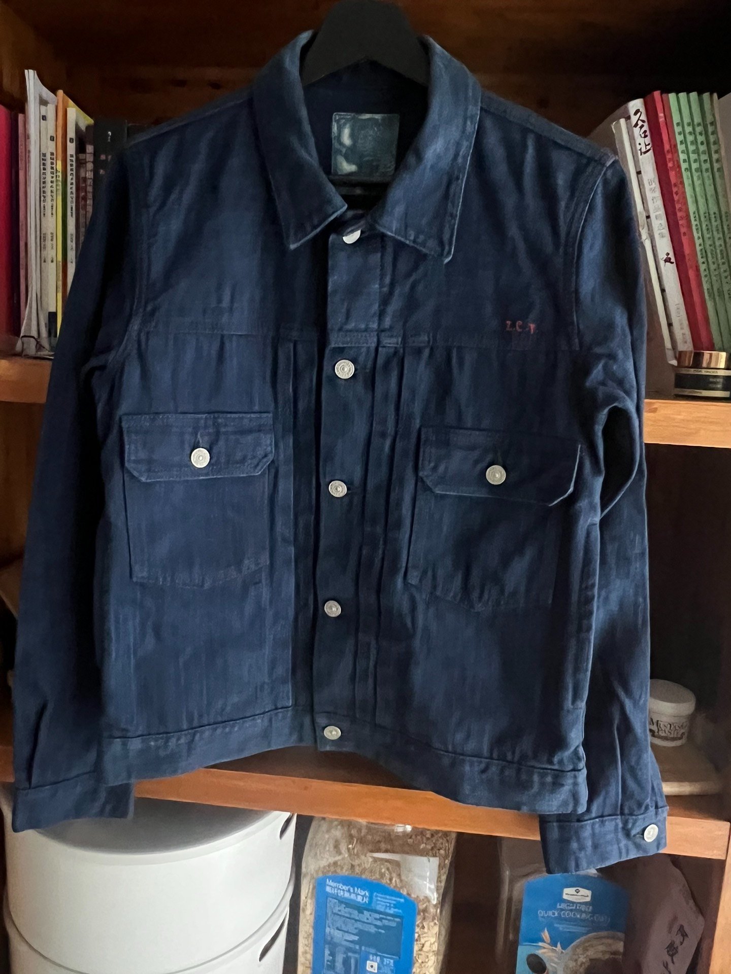 Visvim 2016 Indigo Selvedge Denim Jacket — detail