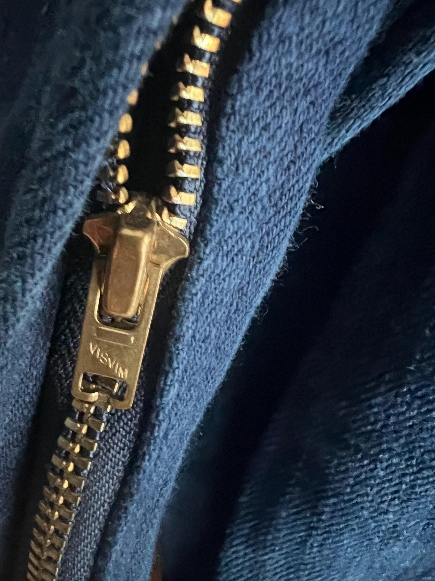 Visvim 2016 Indigo Selvedge Denim Jacket — label