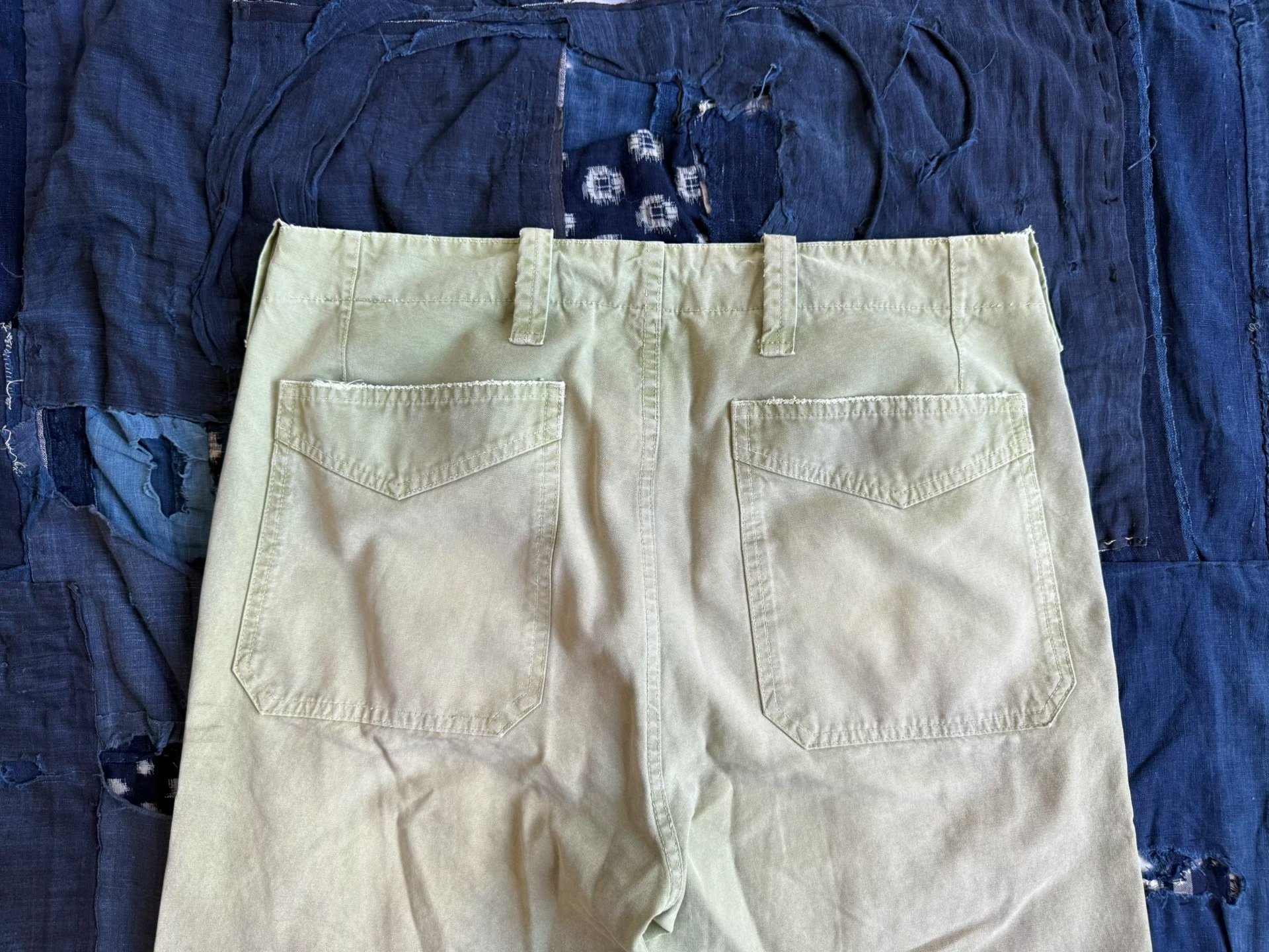 VISVIM 20AW GIFFORD PANTS DMGD — back