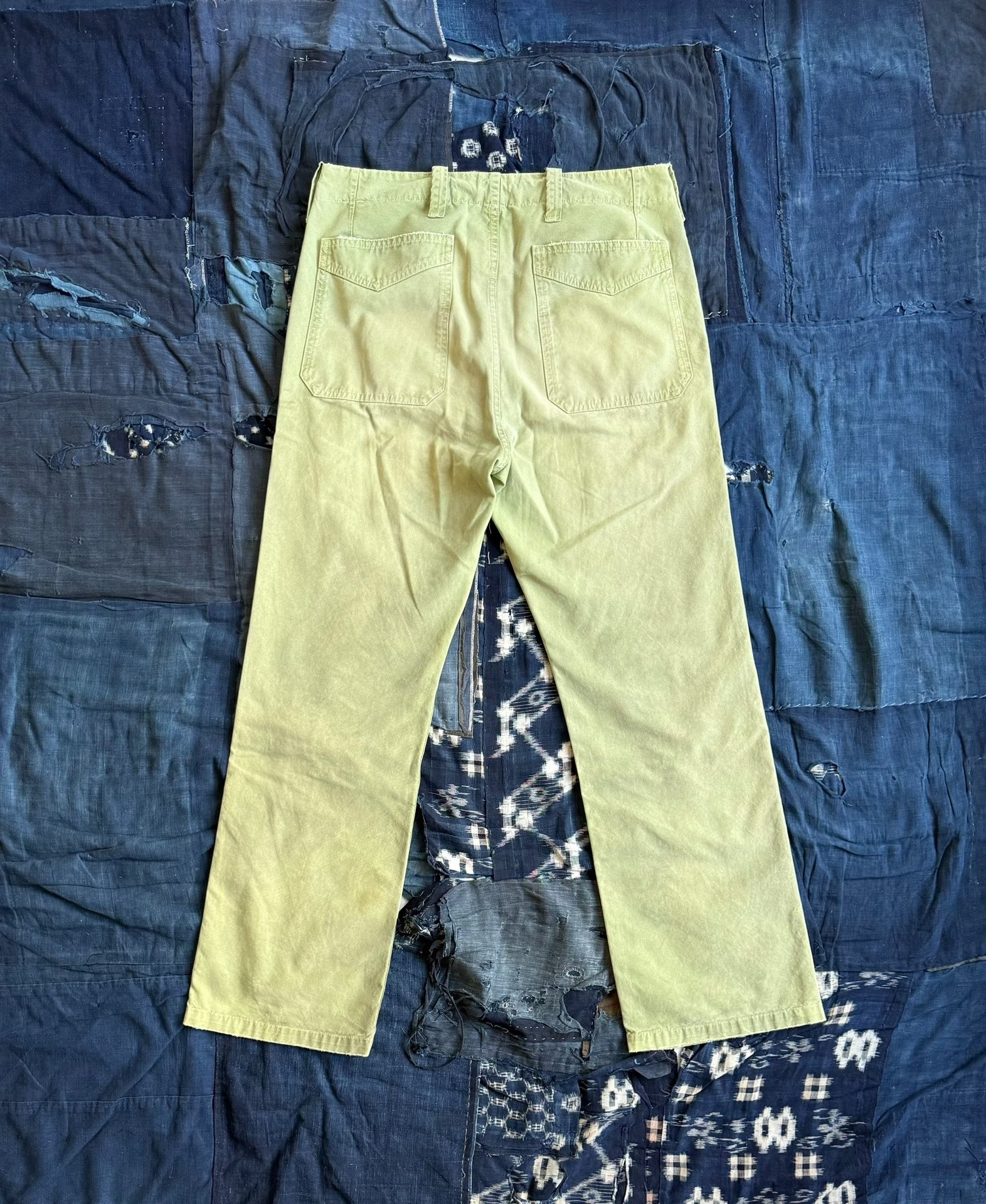 VISVIM 20AW GIFFORD PANTS DMGD — front