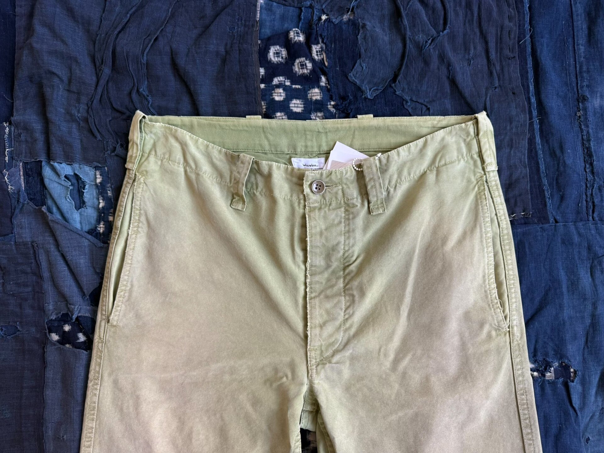 VISVIM 20AW GIFFORD PANTS DMGD — detail