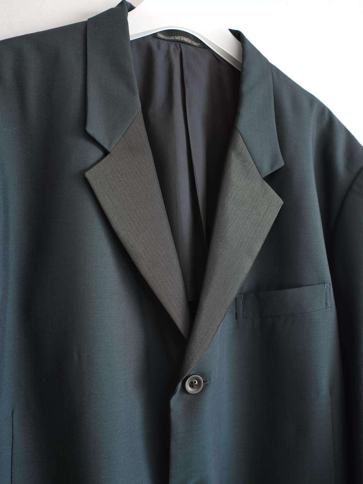 Yohji Yamamoto 98SS Long Coat J106 — label
