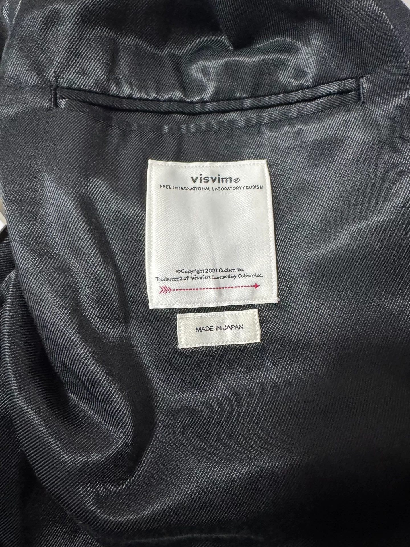 visvim 19AW Ascot Morning Coat — back