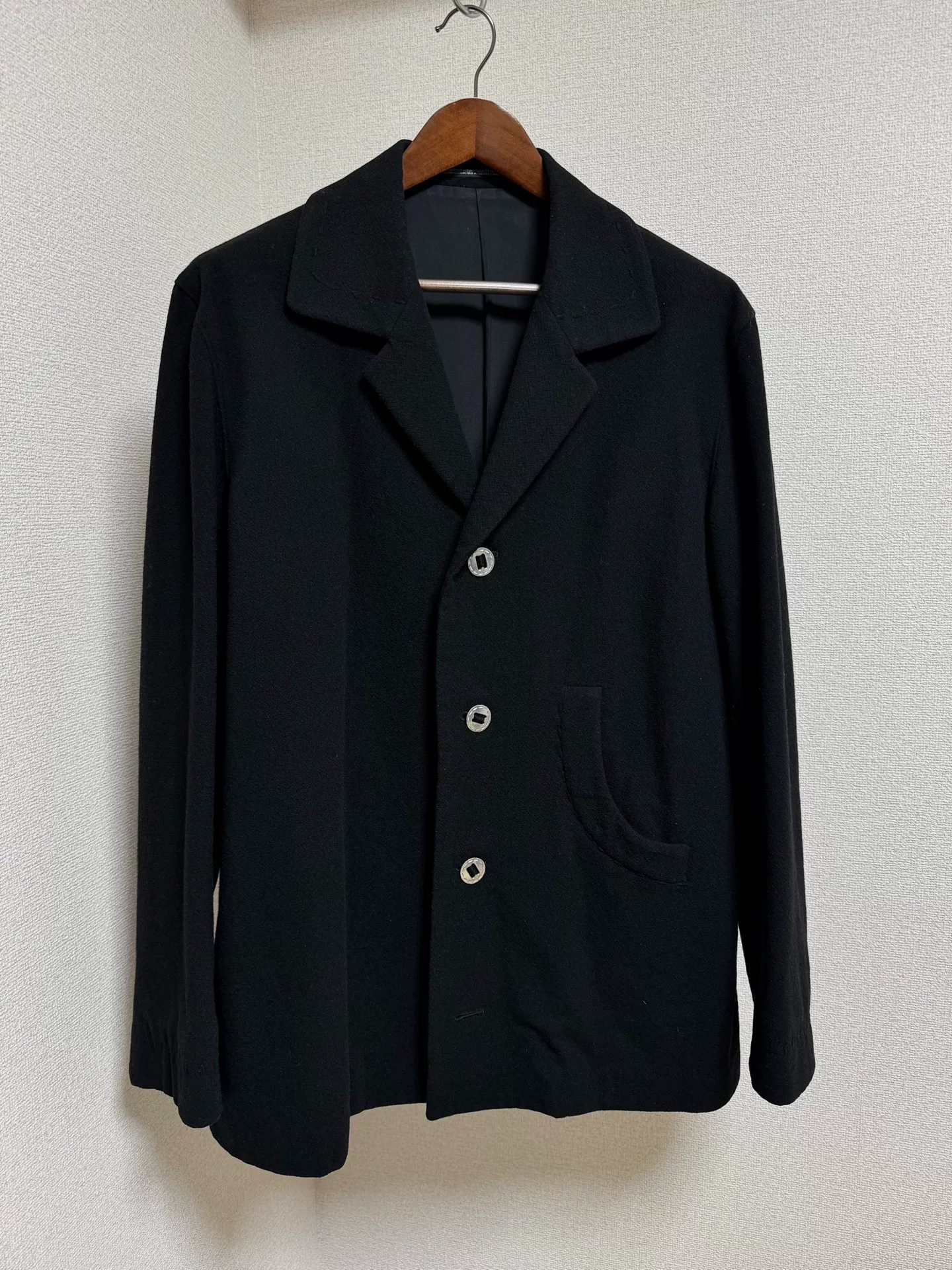 Yohji Yamamoto 05AW Silver Button Jacket
