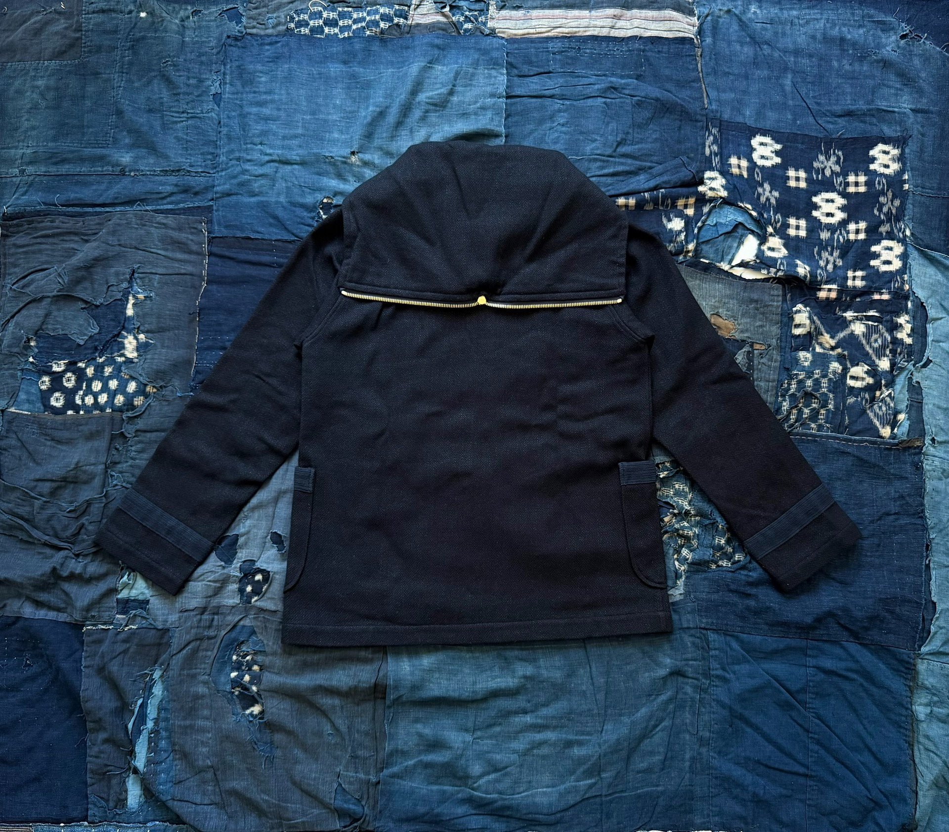 VISVIM 17SS MARINER HOODED JACKET — back