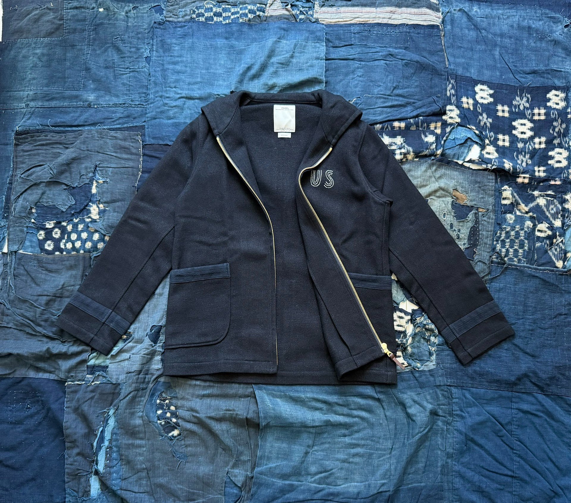 VISVIM 17SS MARINER HOODED JACKET — front