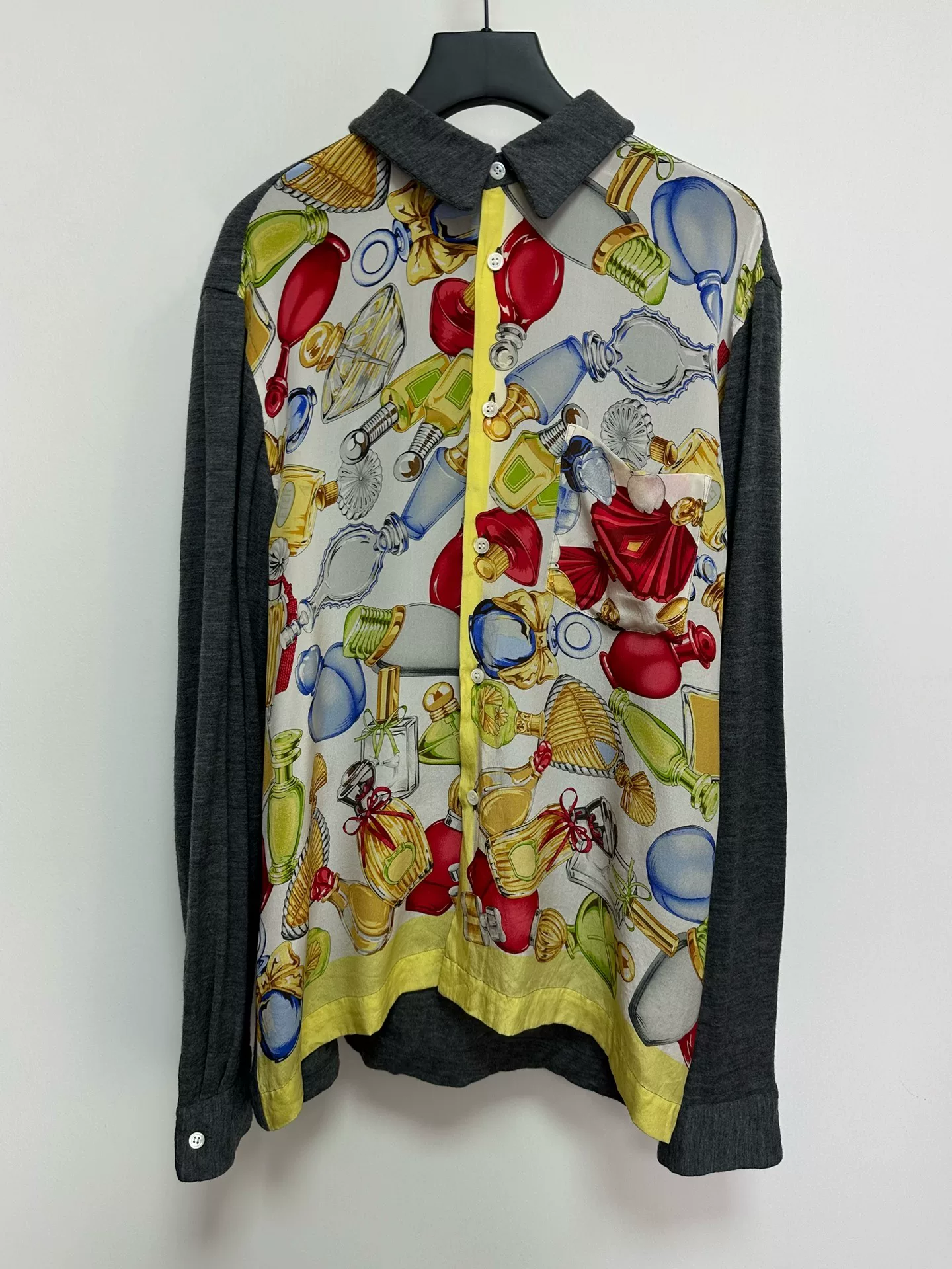 Comme des Garçons 1999 AW Hermès Silk Shirt