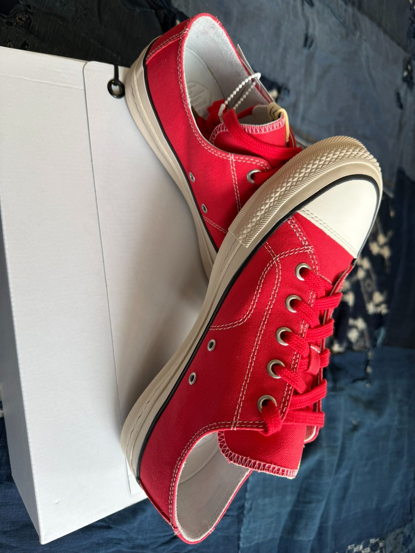 VISVIM 25SS SKAGWAY L.T.LO Low-Top Canvas — front