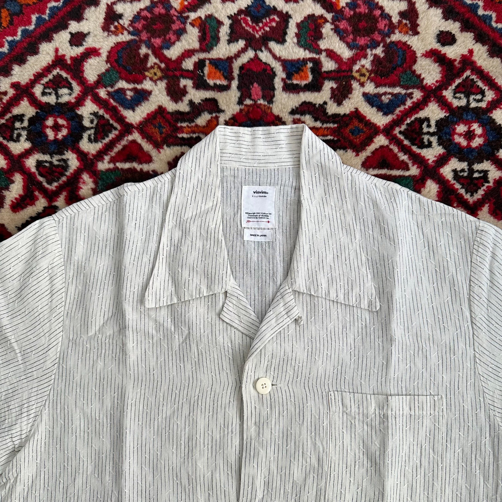 VISVIM 19SS ELLERY S/S Shirt — back