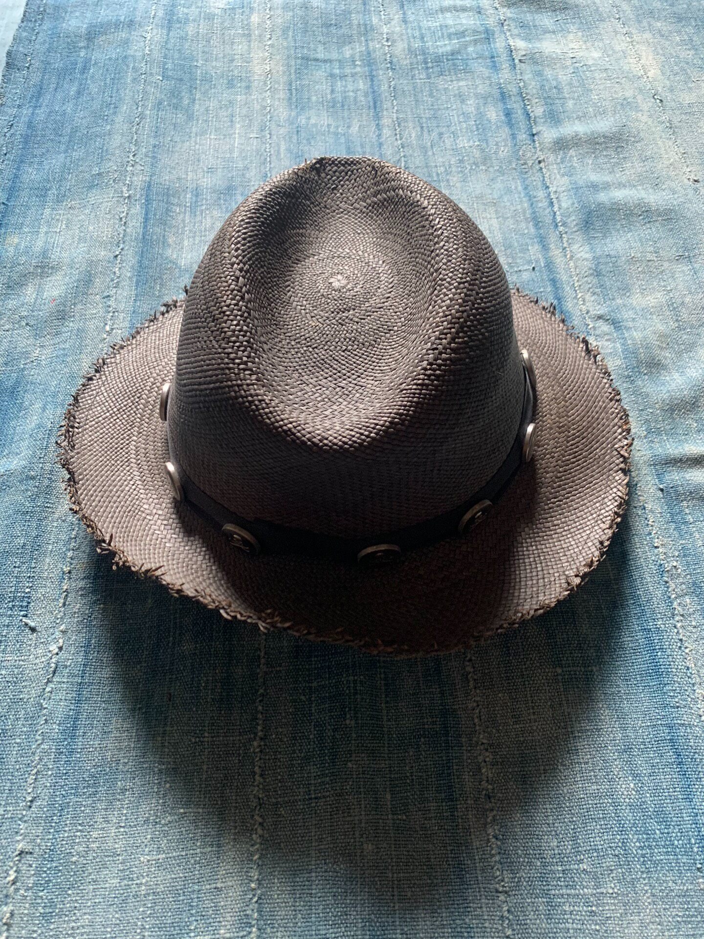 MMJ Mastermind Japan Panama Straw Hat — front