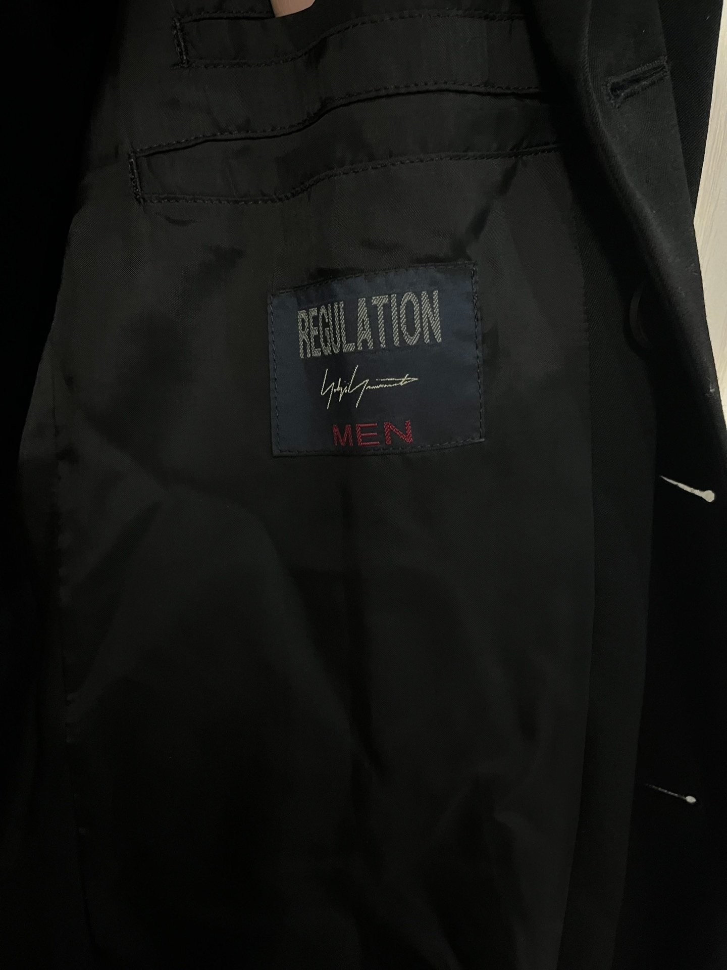 Yohji Yamamoto DR.JKT Long Coat — back