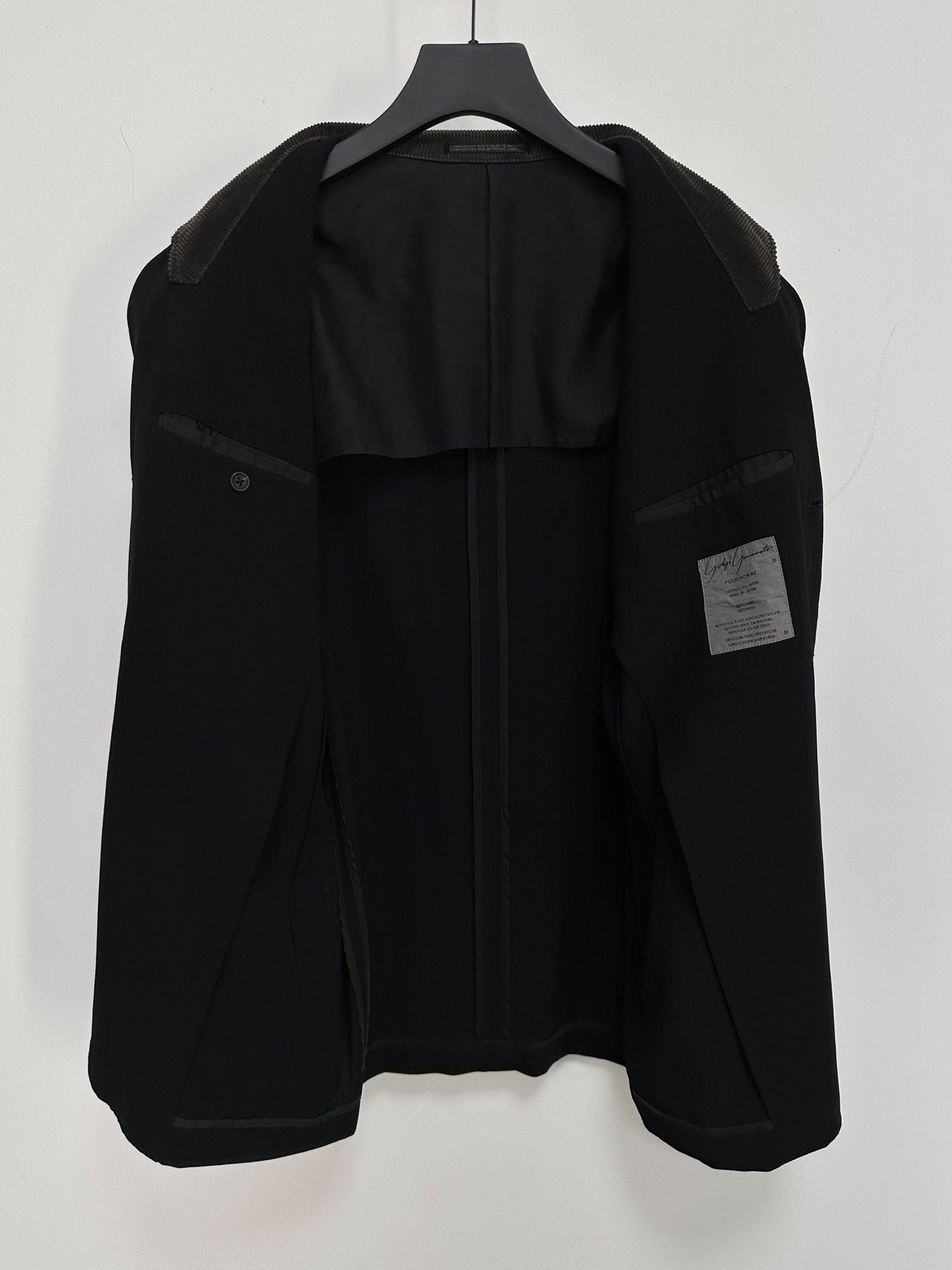 Yohji Yamamoto 1988 SS Vented Coat — front