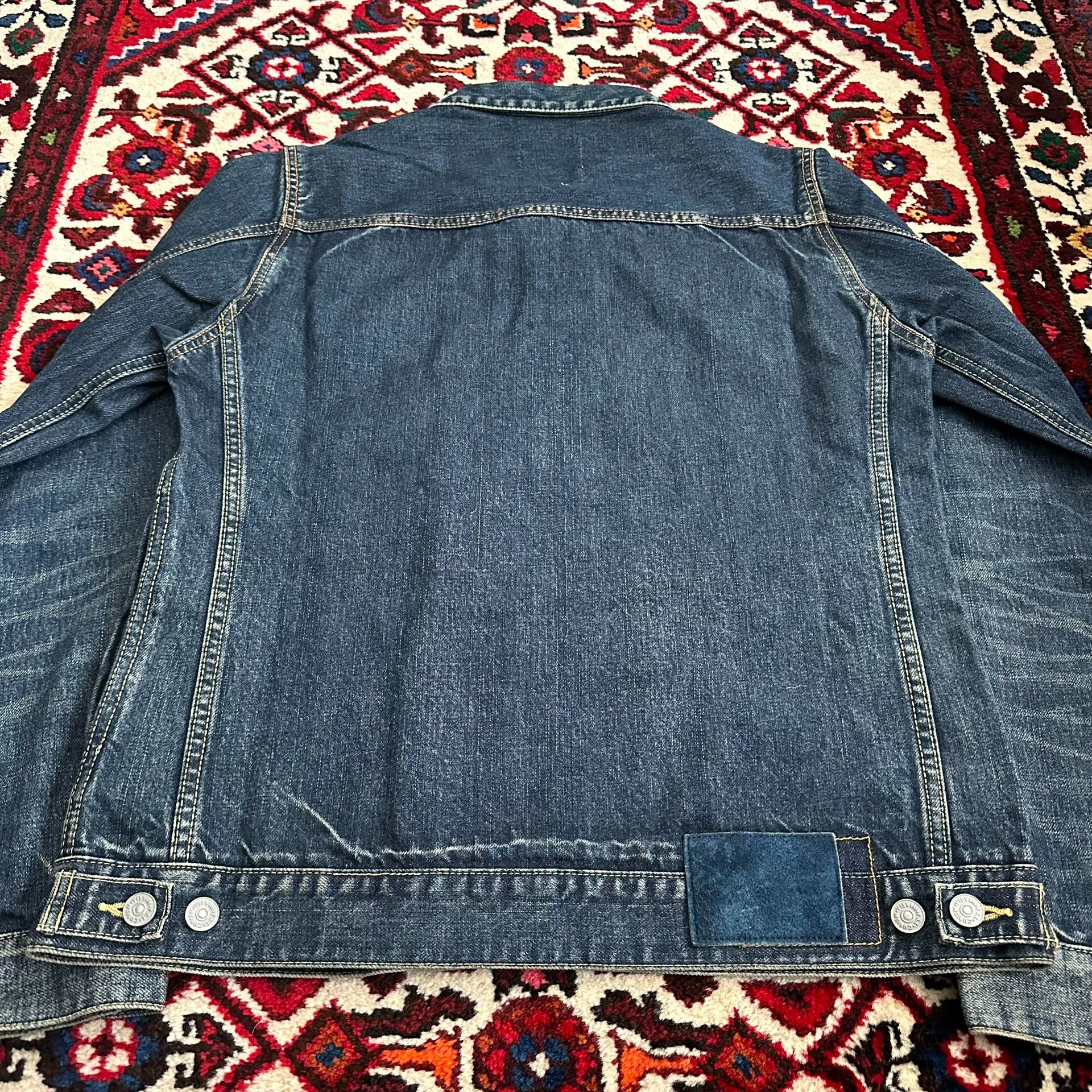 visvim 19aw 101 Denim Jacket — back