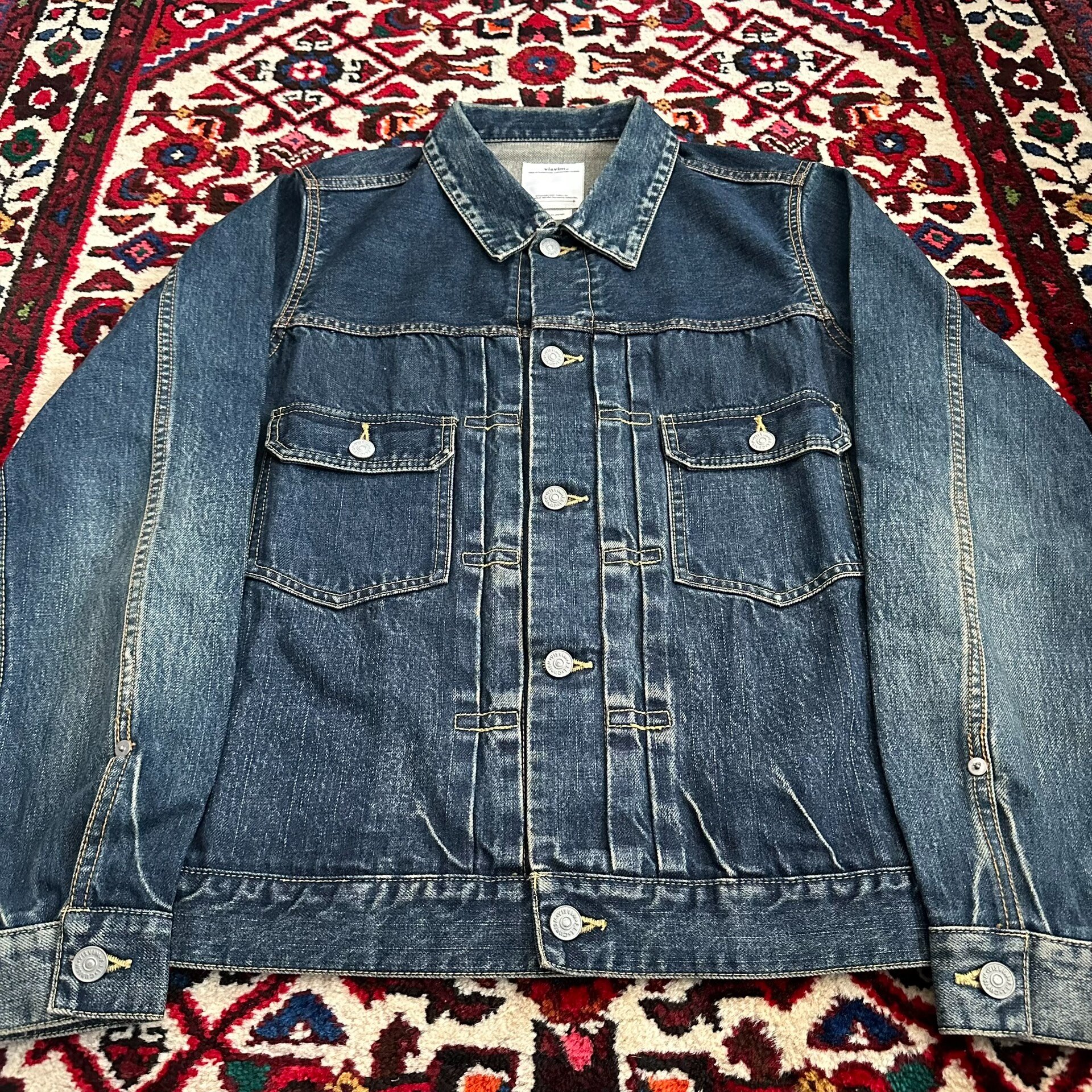 visvim 19aw 101 Denim Jacket — detail
