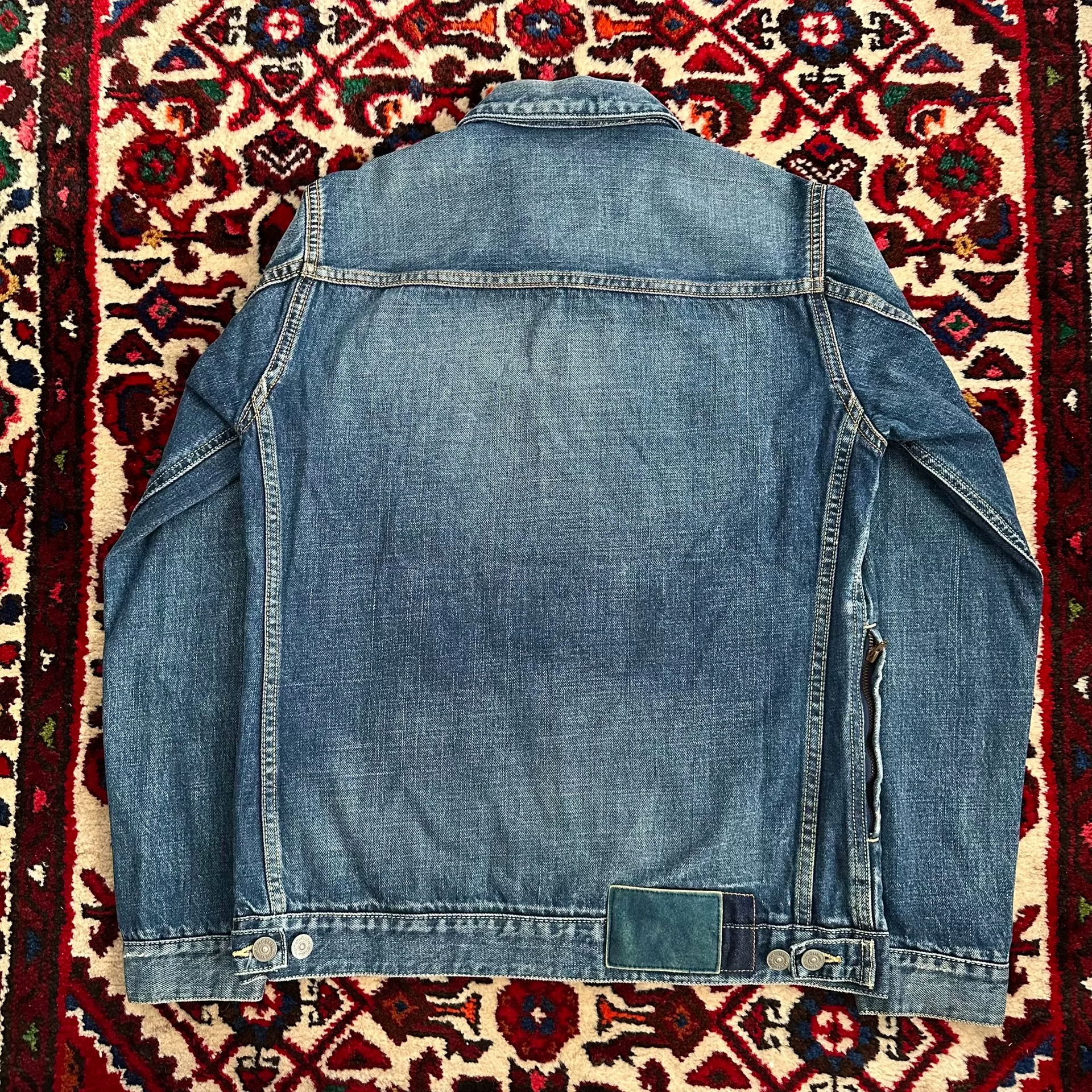 visvim 12aw 101 Denim Jacket — detail