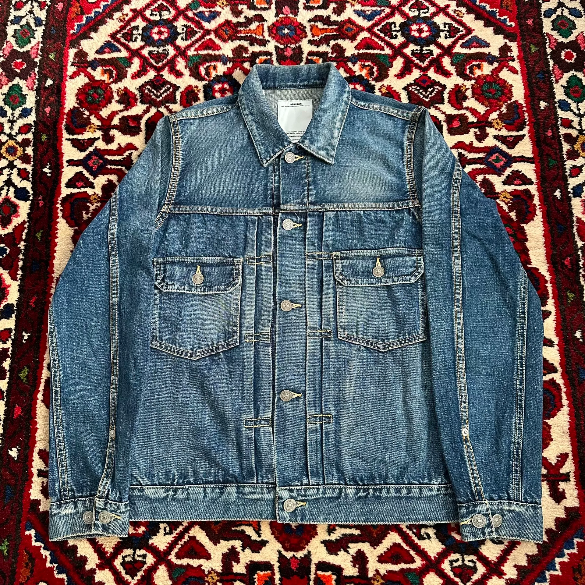 visvim 12aw 101 Denim Jacket — front