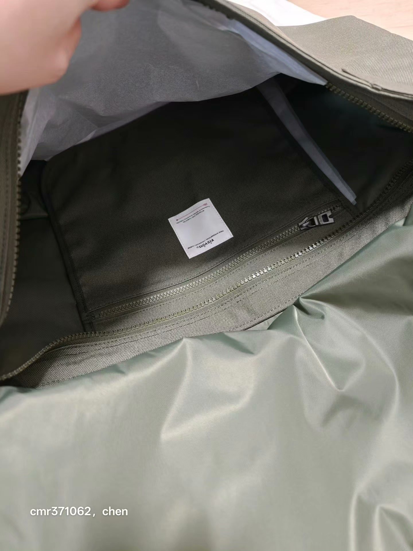 visvim 22SS Cordura UT Satchel 38L — back