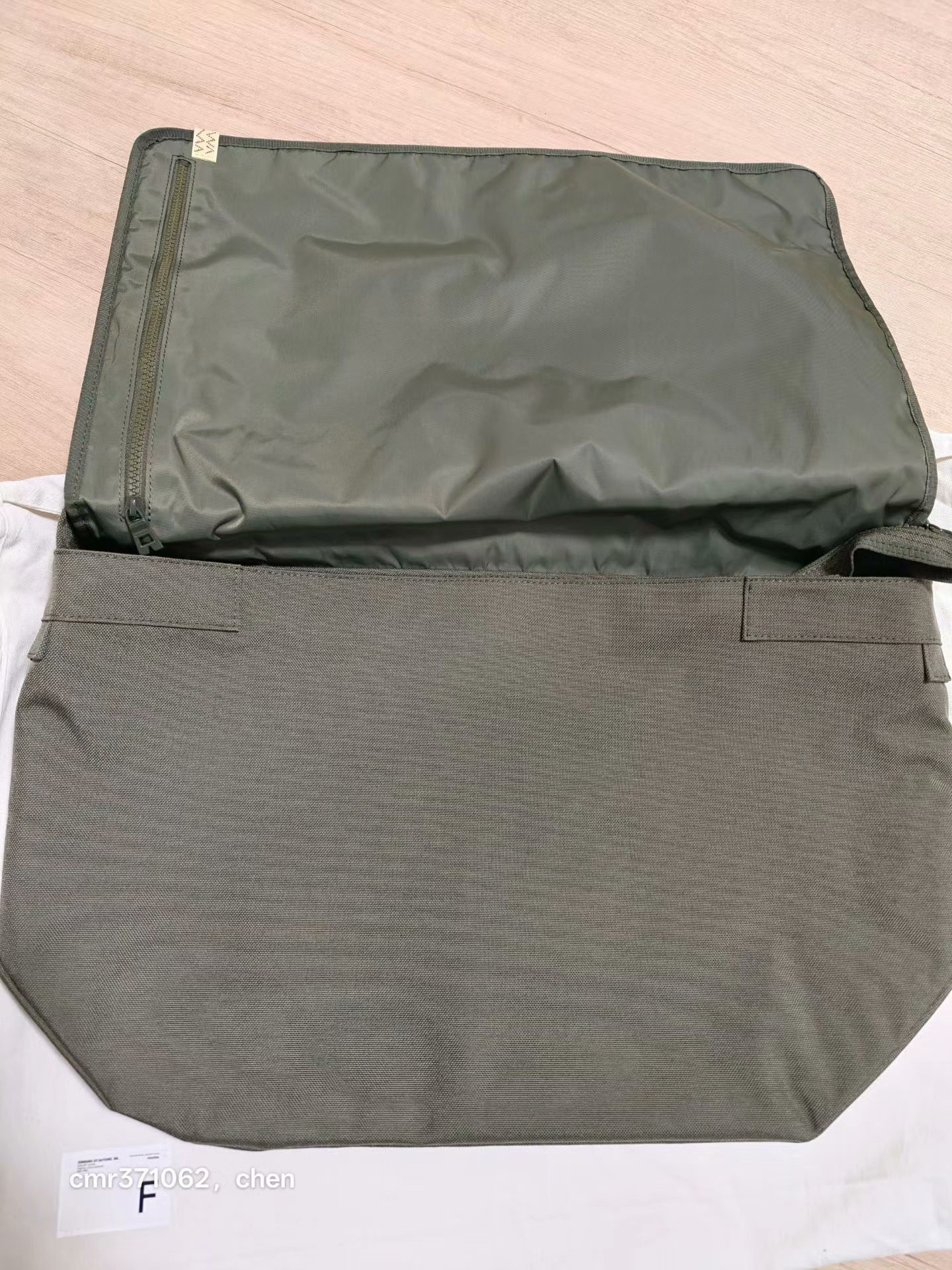 visvim 22SS Cordura UT Satchel 38L — detail