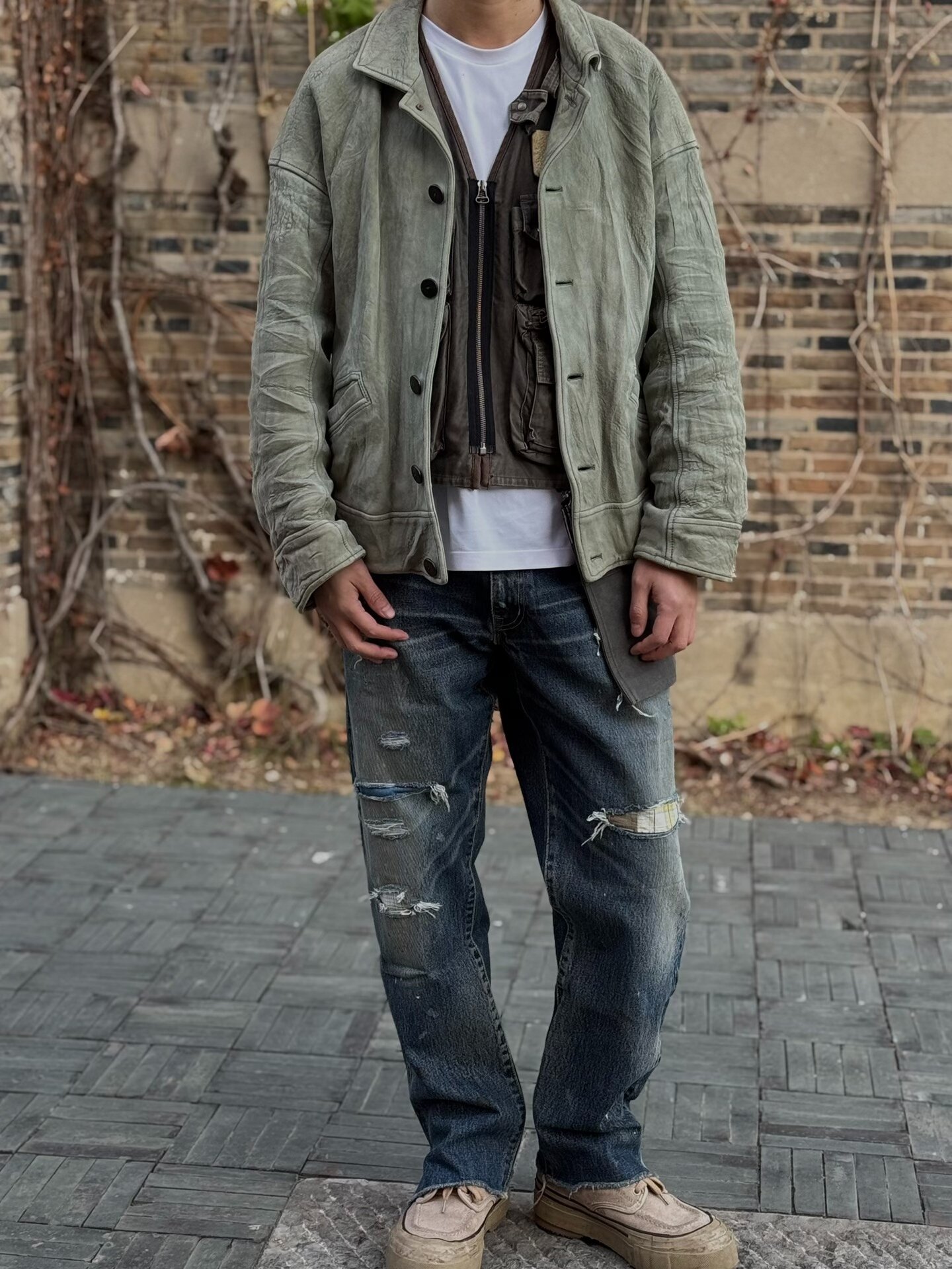VISVIM 24SS DUNLOP JKT IT — front