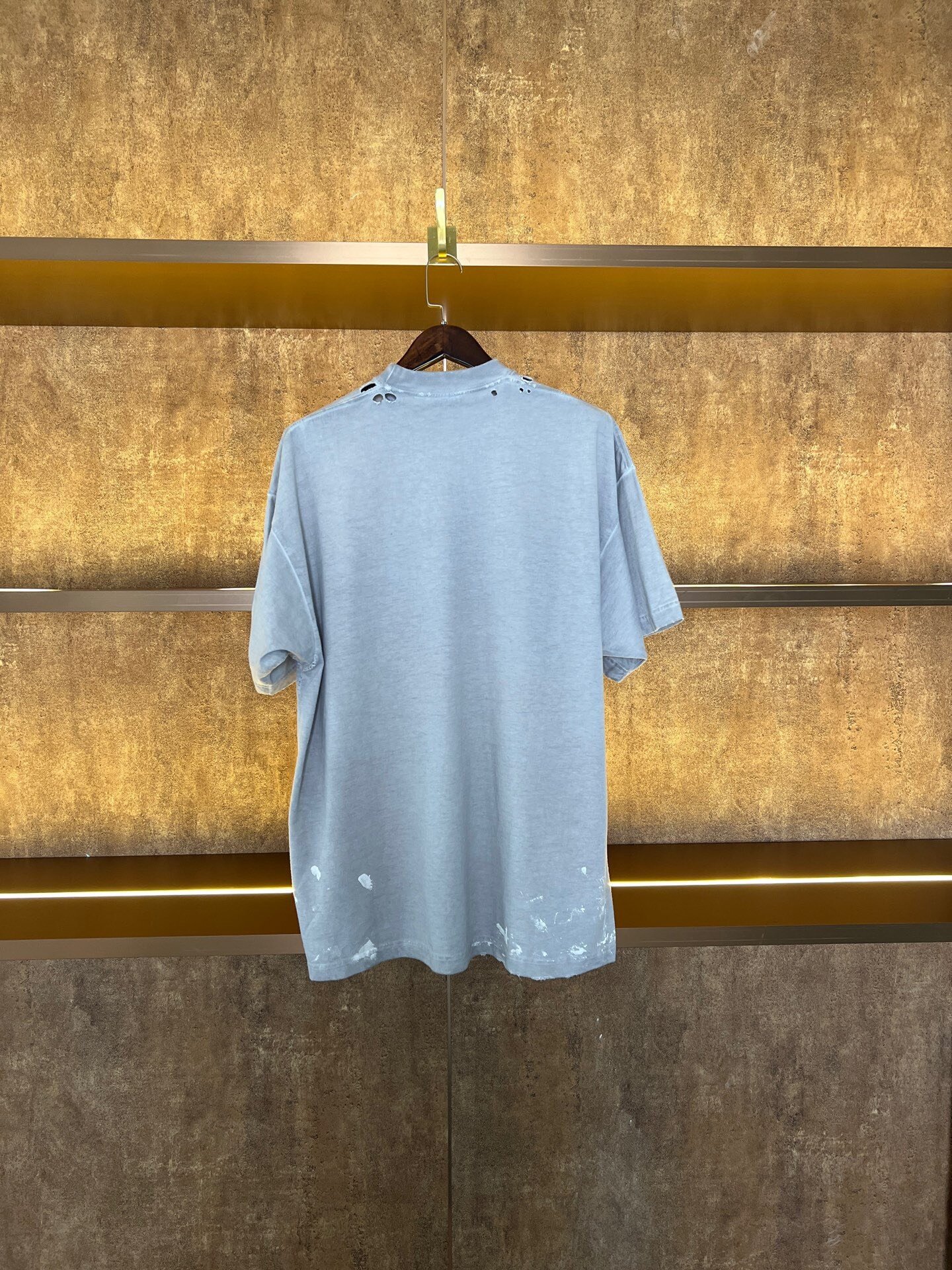 Balenciaga Flame Logo Short-Sleeve T-Shirt — front