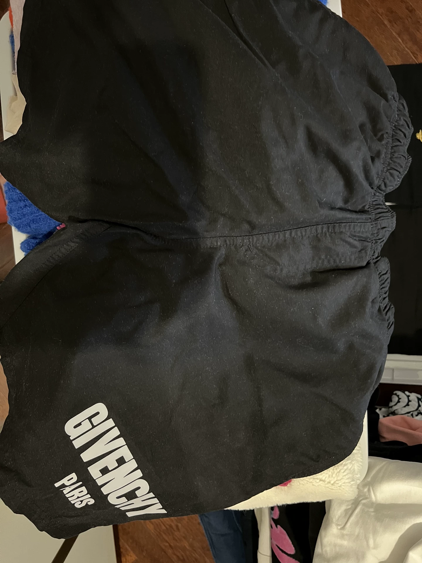 Givenchy Paris Black Shorts