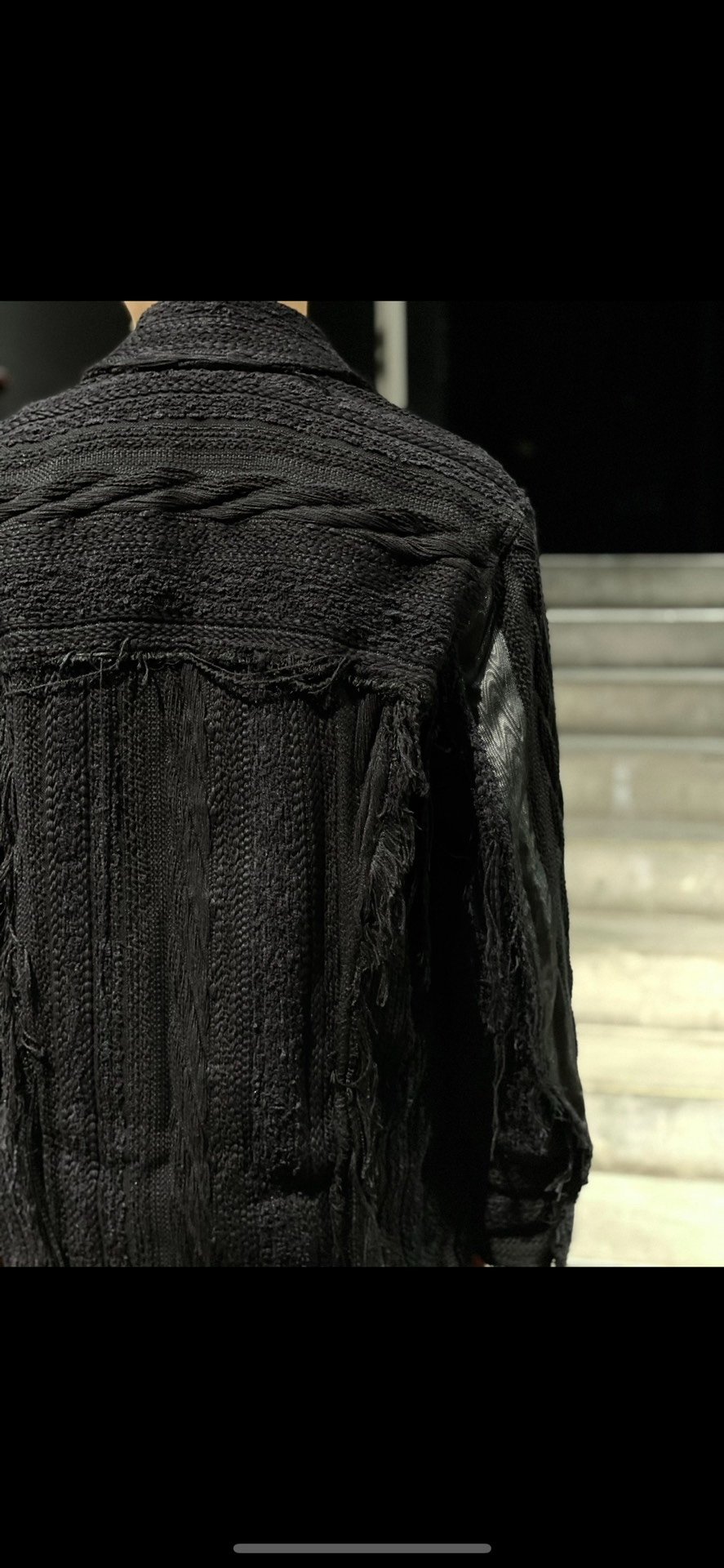 Song for the Mute eth0s Limited Coat — detail