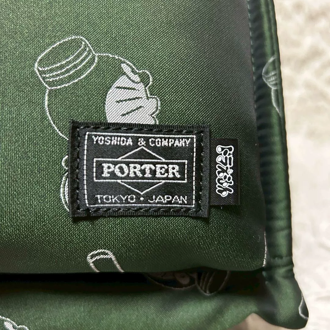 Porter x Doraemon Tanker Crossbody Handbag — label