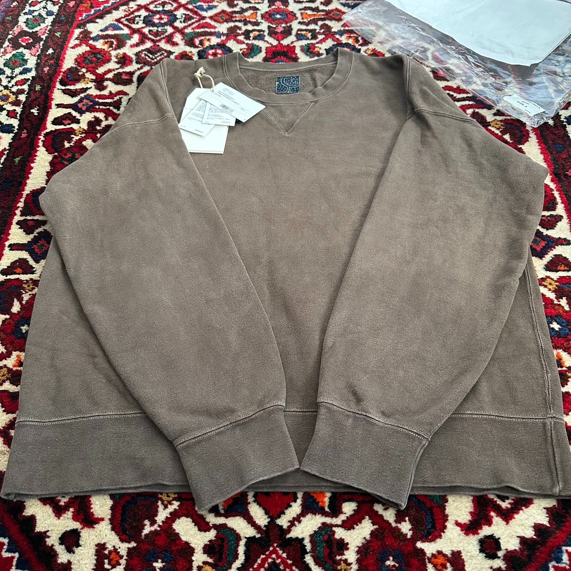 visvim 25AW ICT JUMBO SB SWEAT — detail