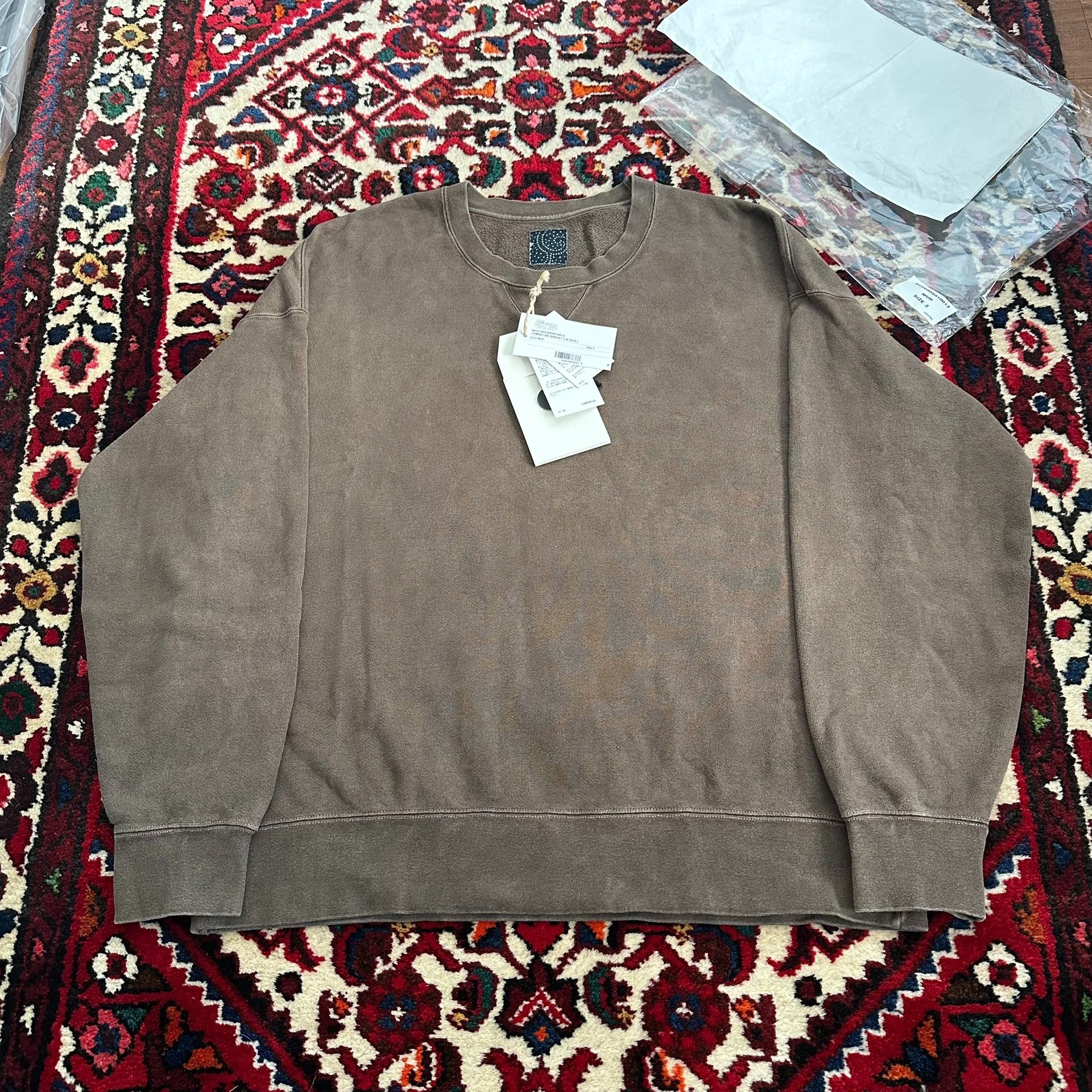 visvim 25AW ICT JUMBO SB SWEAT — front
