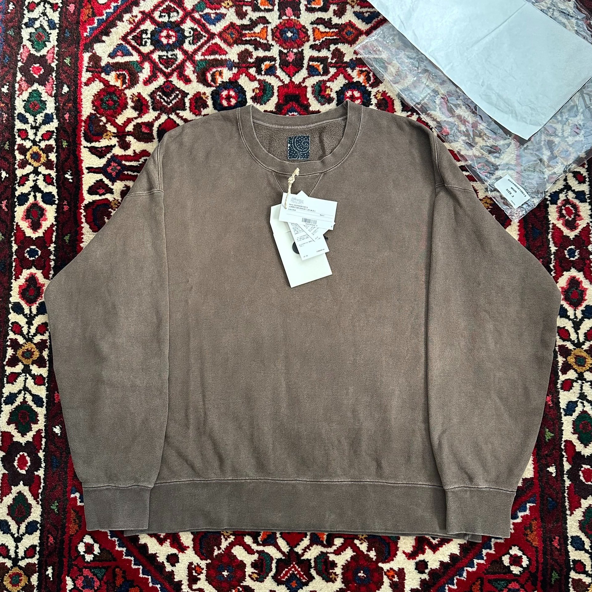 visvim 25AW ICT JUMBO SB SWEAT