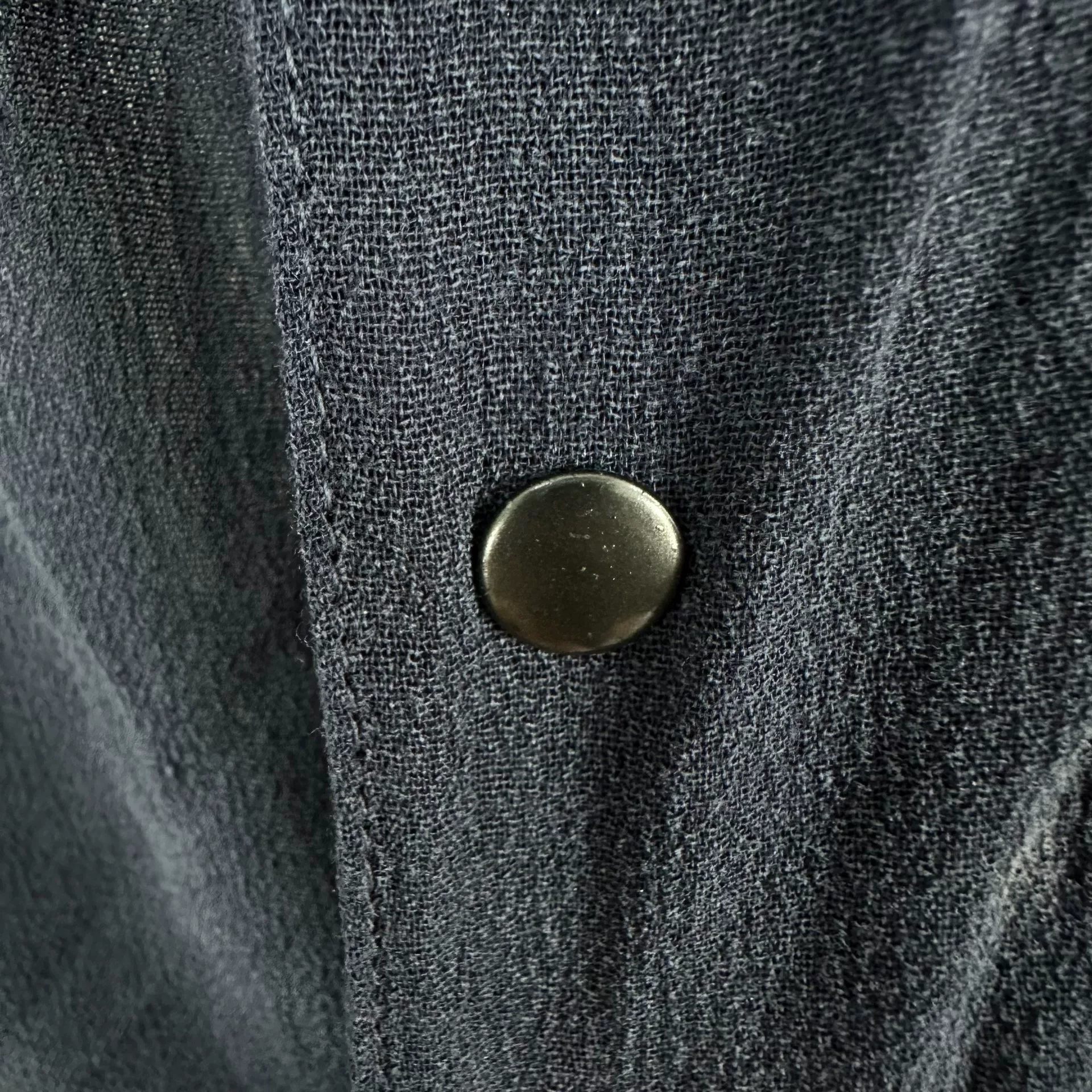 Emporio Armani Dark Blue Chest Logo Shirt — back