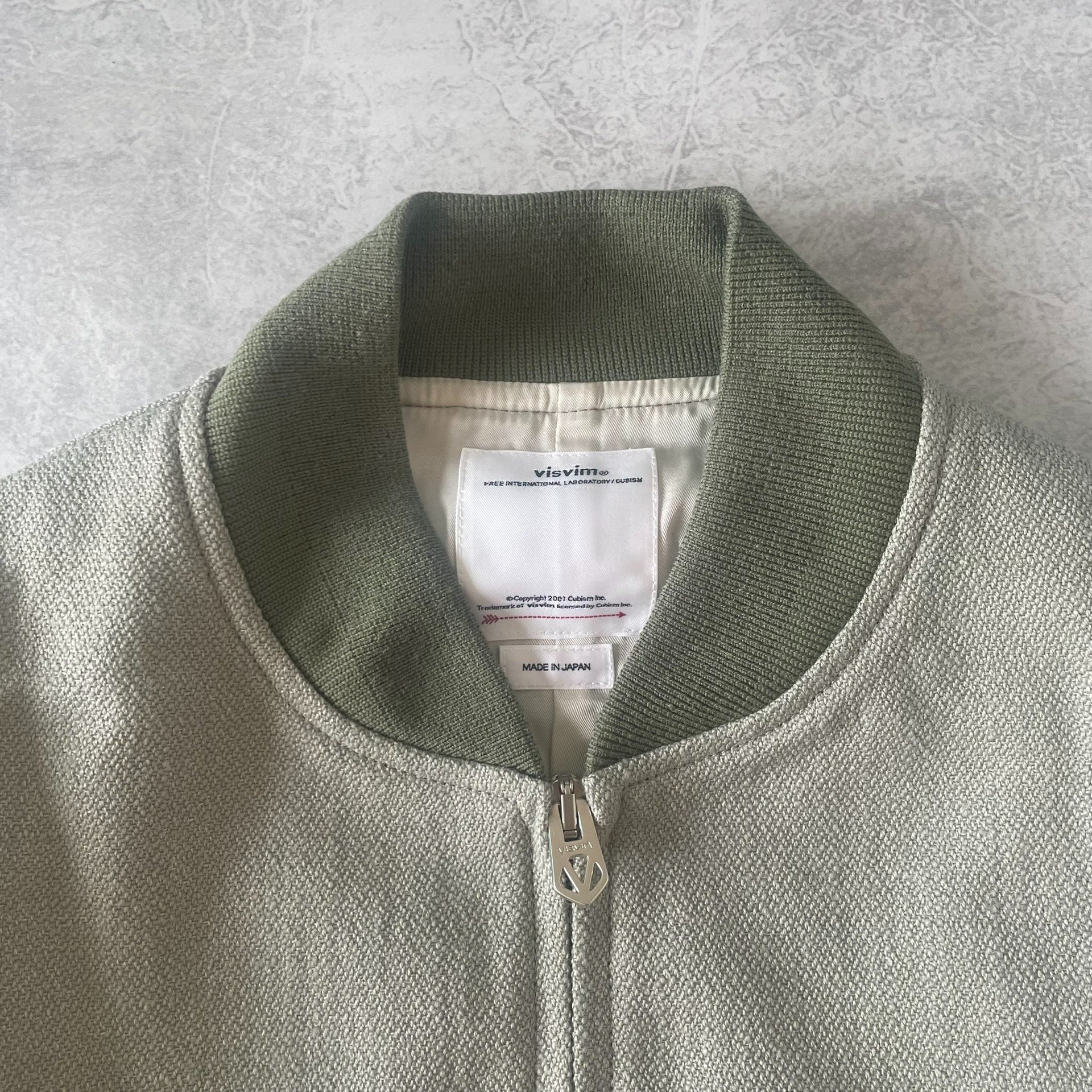 VISVIM 22SS Varsity Jacket — back