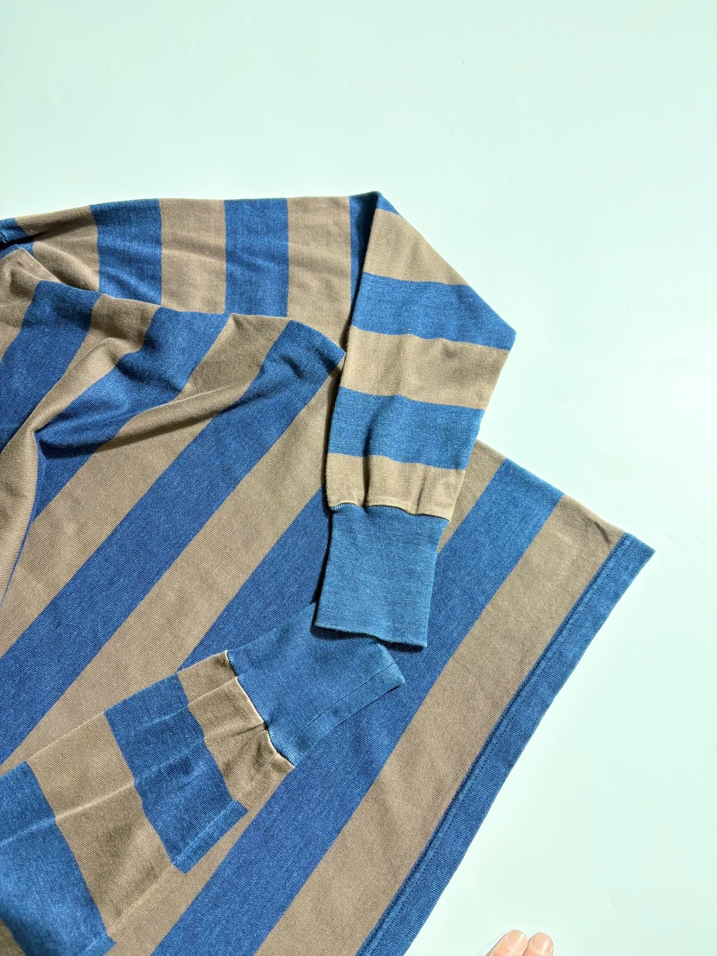 Visvim Border Long Stripe Long Sleeve — detail
