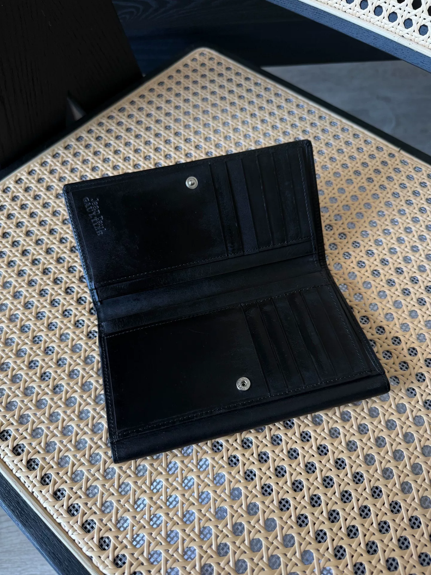 Jean Paul Gaultier Dragon Tri-Fold Wallet — detail