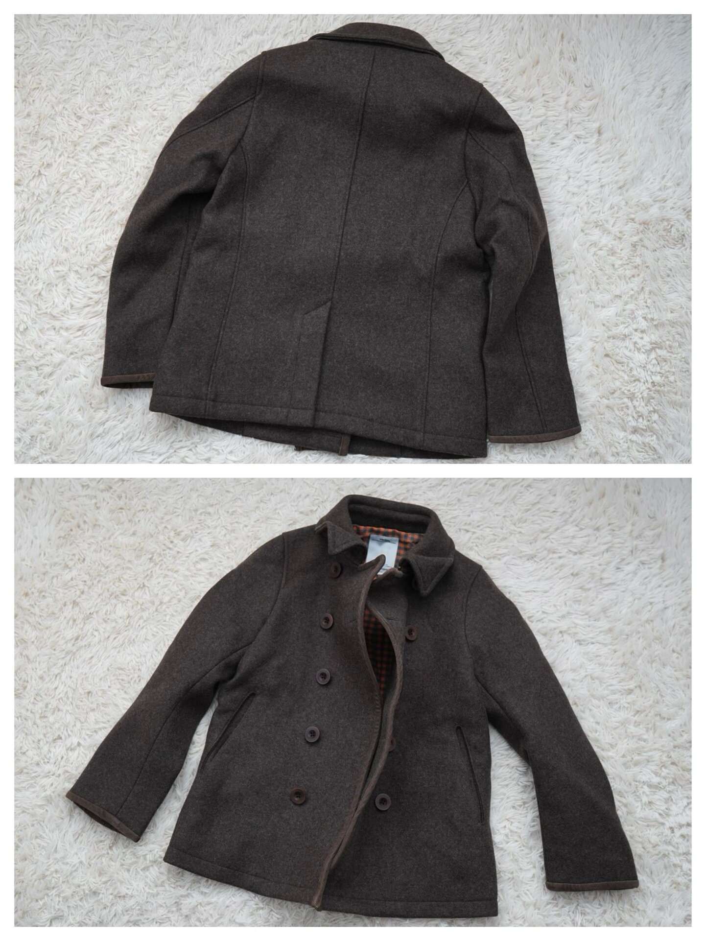 visvim lieutenant matoi jkt premium wool — front