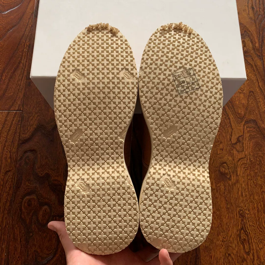 visvim virgil KNGR brown m9.5 — back