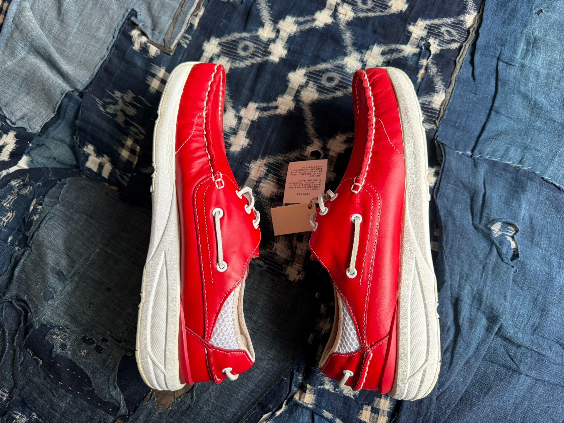 visvim Hockney Leather Loafers — back