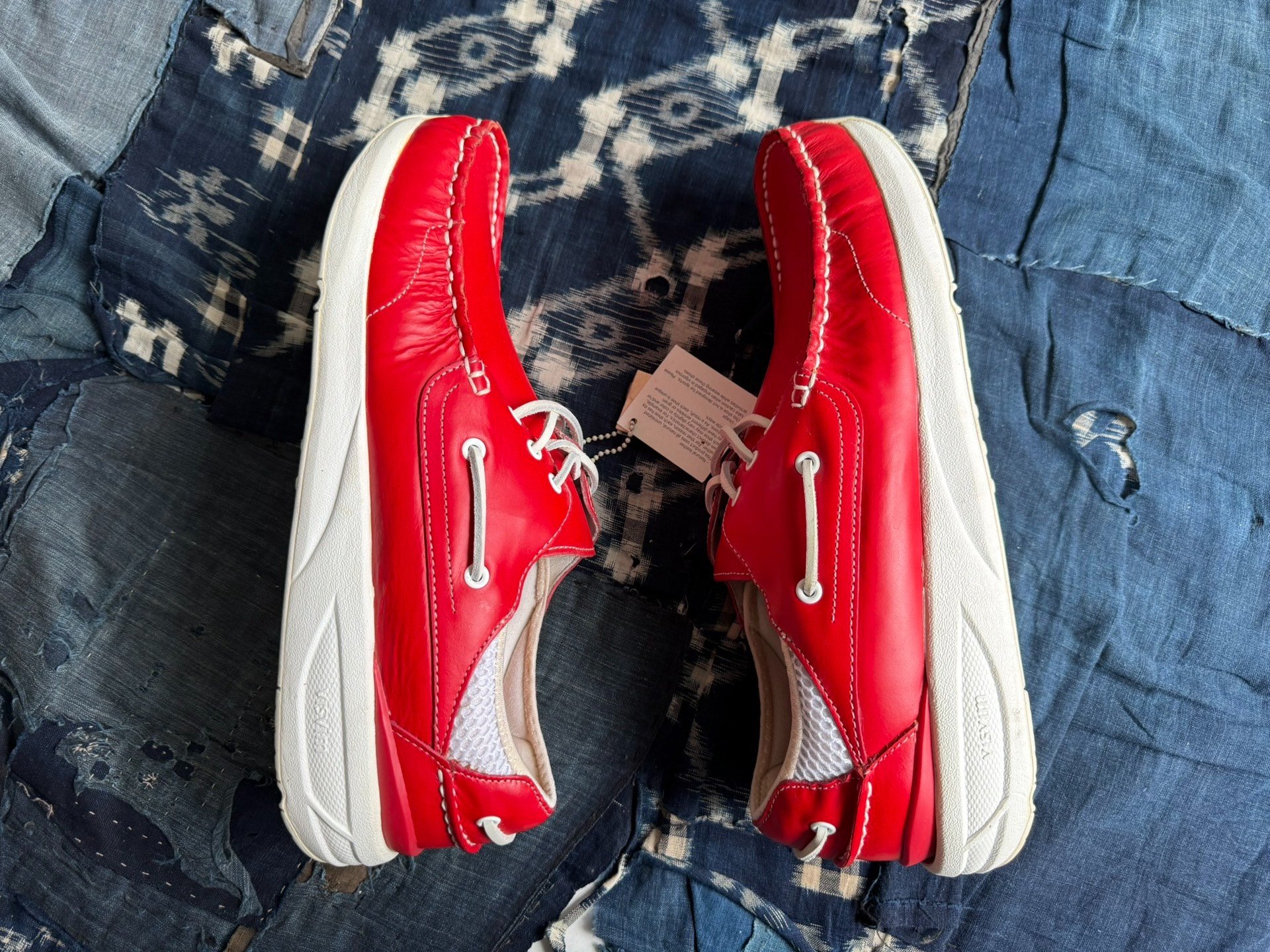 visvim Hockney Leather Loafers — detail